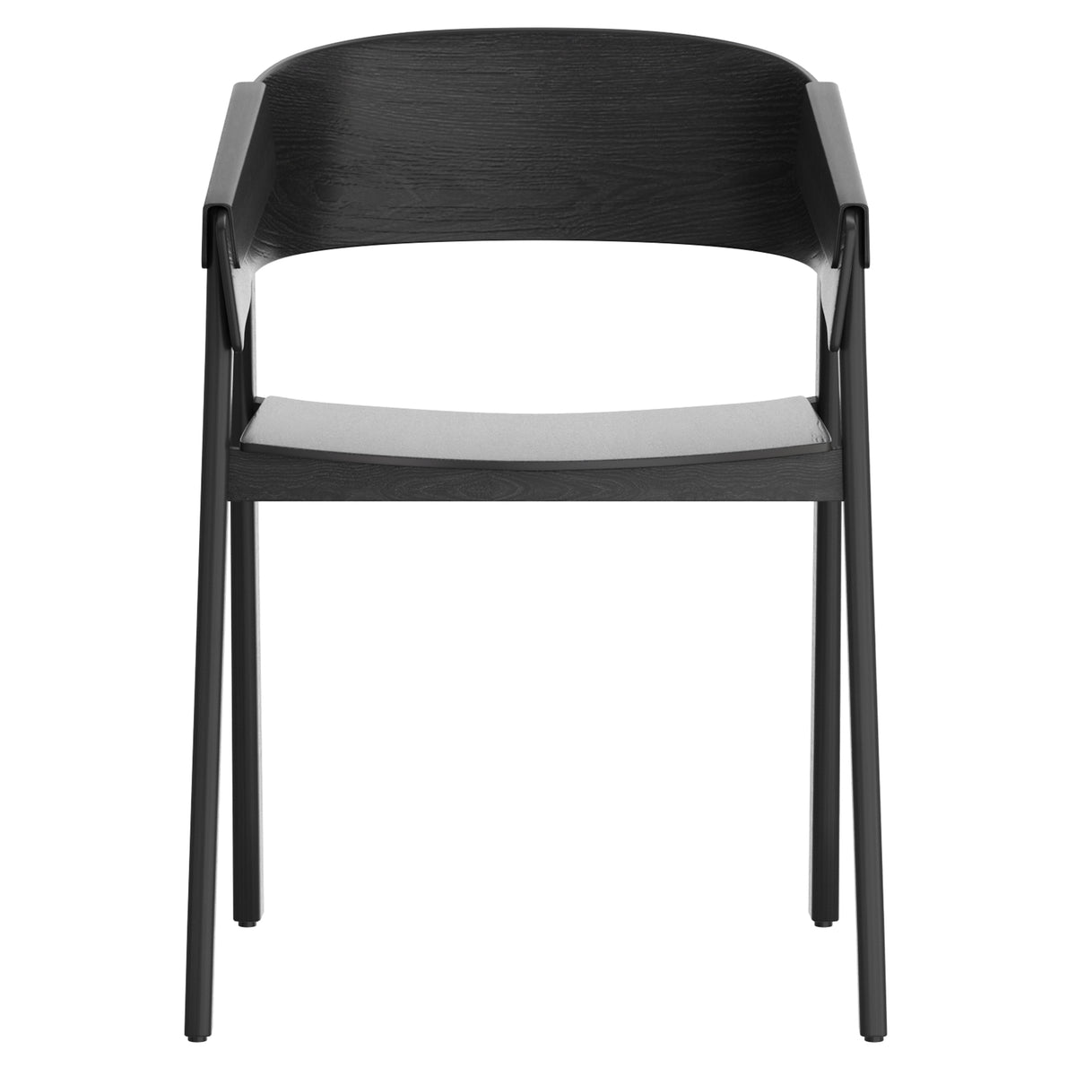 Chaises de salle à manger, ensemble de 2 Mateo – fini NOIR | World Wide