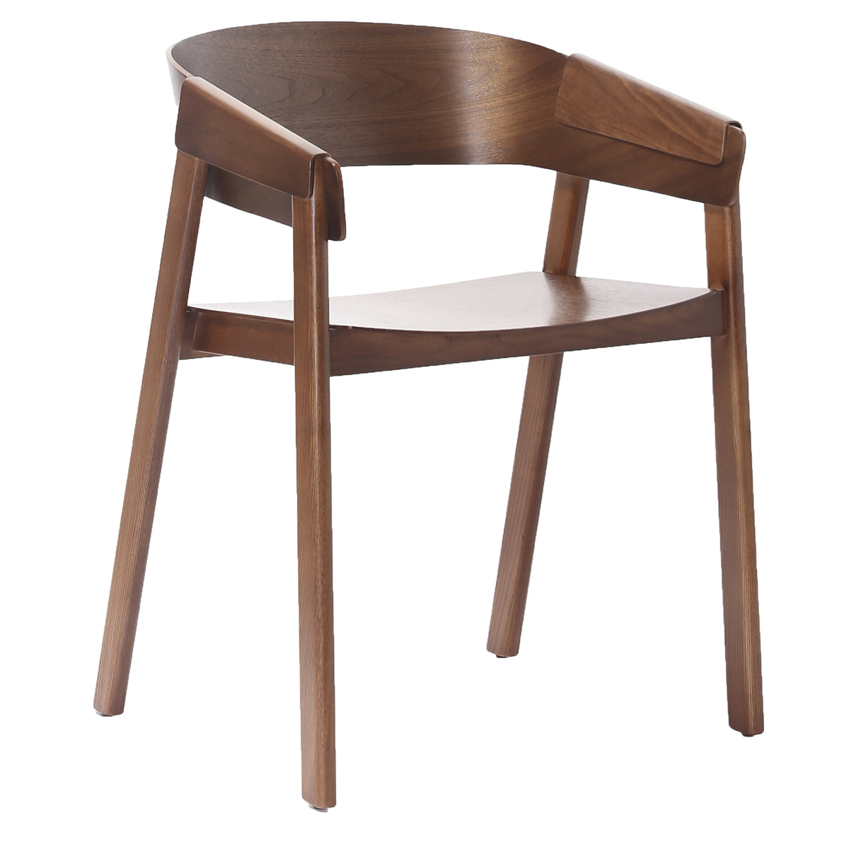 Chaises de salle à manger, ensemble de 2 Mateo – fini NOYER | World Wide