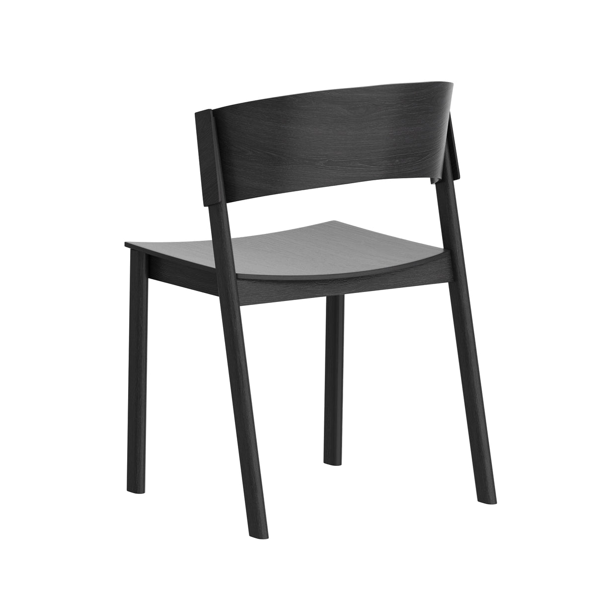 Chaises de salle à manger, ensemble de 2 Elias – fini NOIR | World Wide