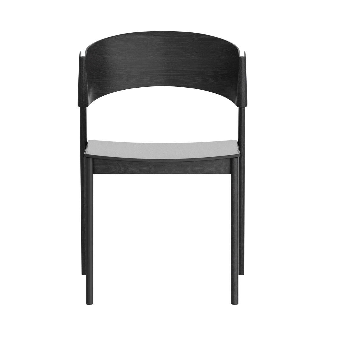 Chaises de salle à manger, ensemble de 2 Elias – fini NOIR | World Wide