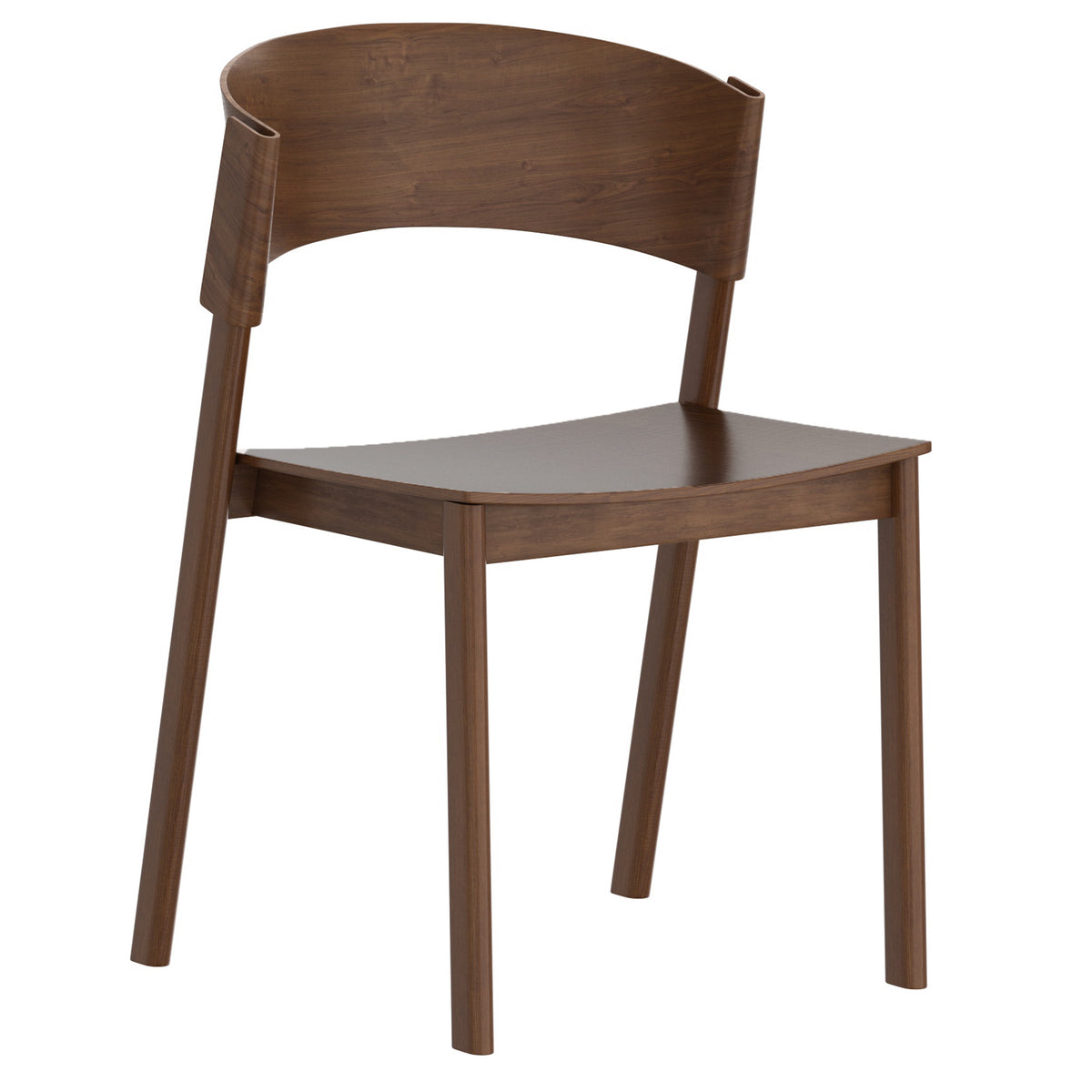 Chaises de salle à manger, ensemble de 2 Elias – fini NOYER | World Wide