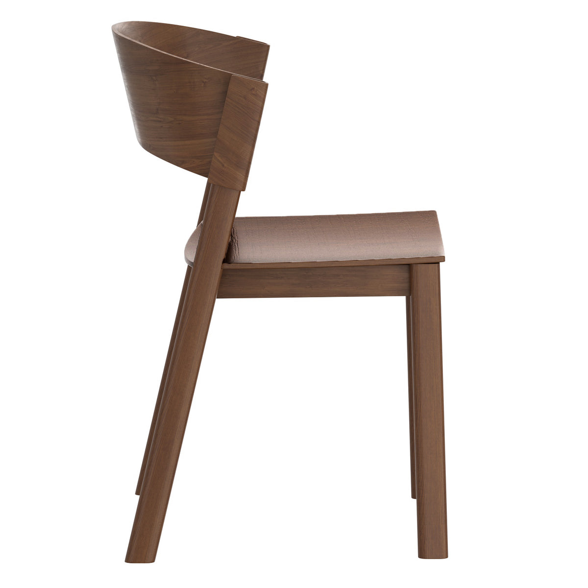 Chaises de salle à manger, ensemble de 2 Elias – fini NOYER | World Wide
