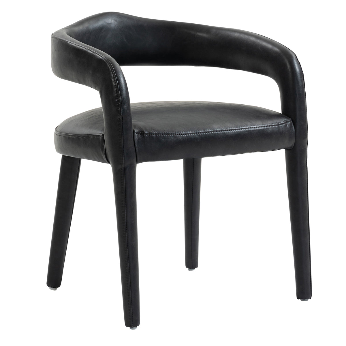 Chaises de salle à manger, ensemble de 2 Caden – fini CHARBON | World Wide