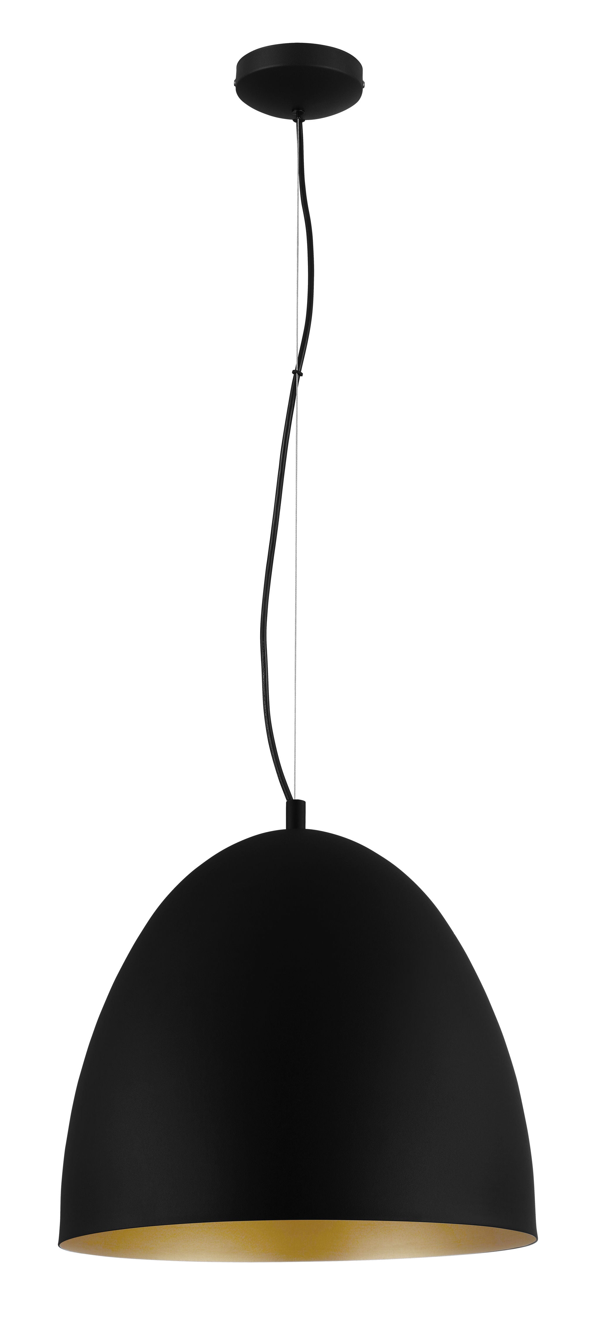 Luminaire suspendu Noir et or | SARABIA