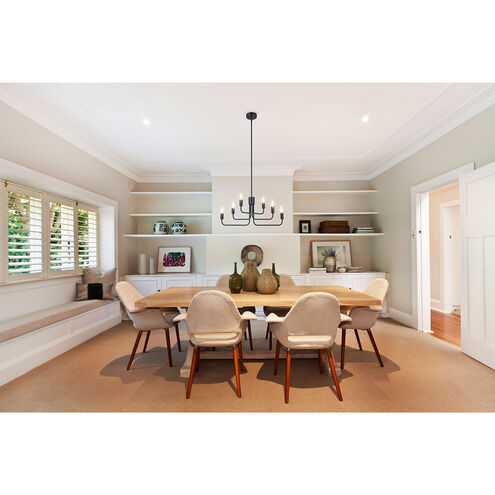 PORTOFINO Chandelier Black - 205807A | EGLO