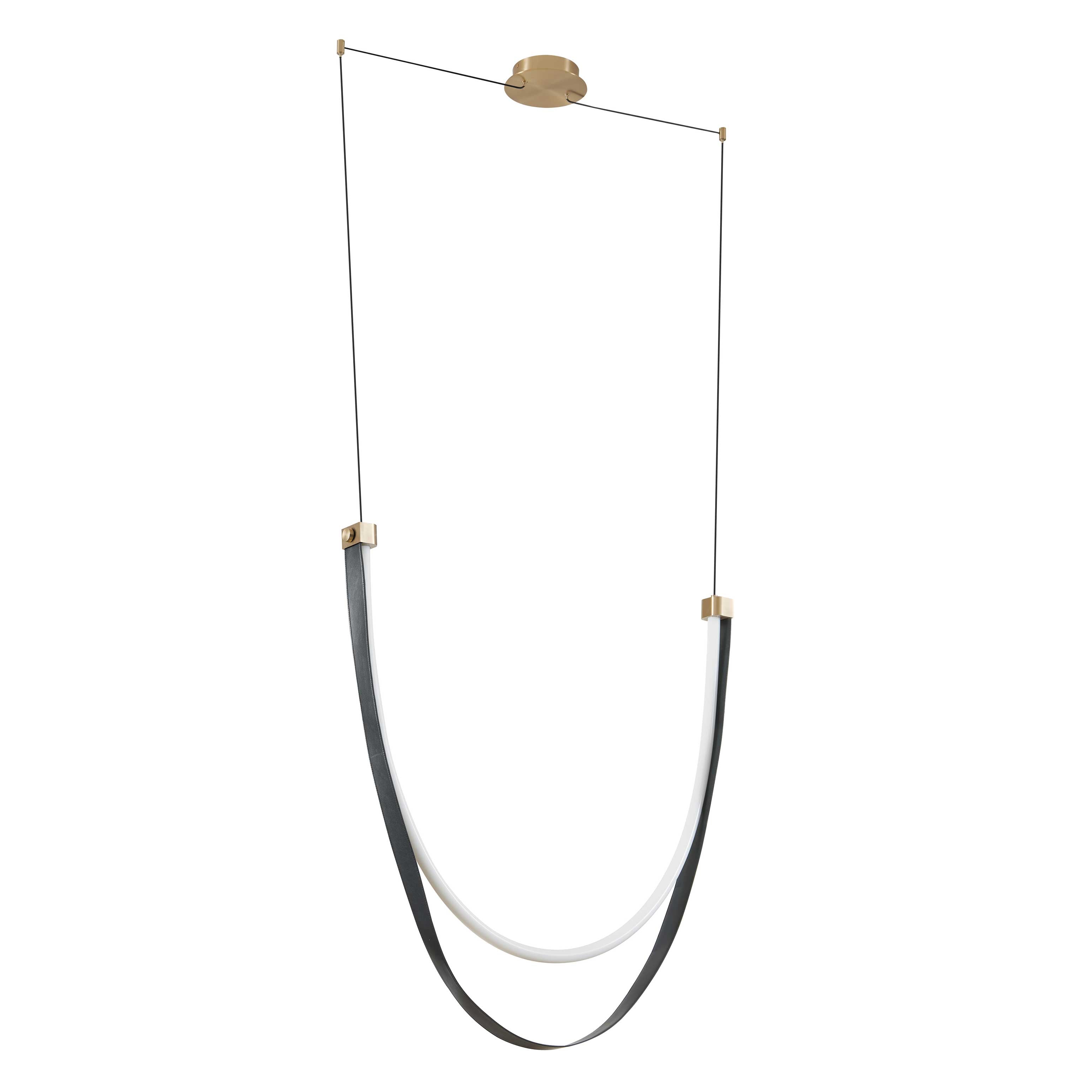AYERS Luminaire suspendu Bronze DEL INTÉGRÉ - 207277A | EGLO