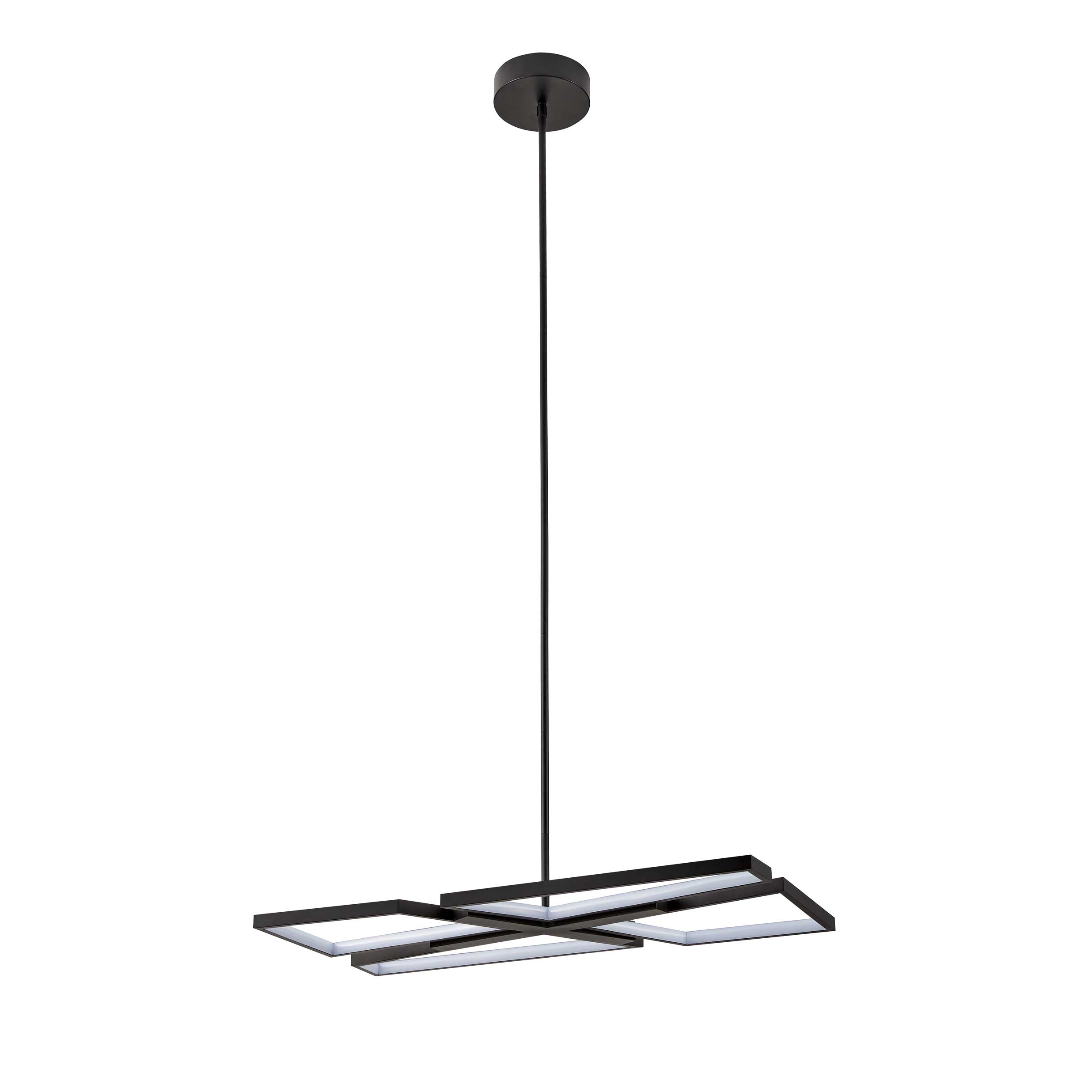 Luminaire suspendu Noir texturé | ALFIE