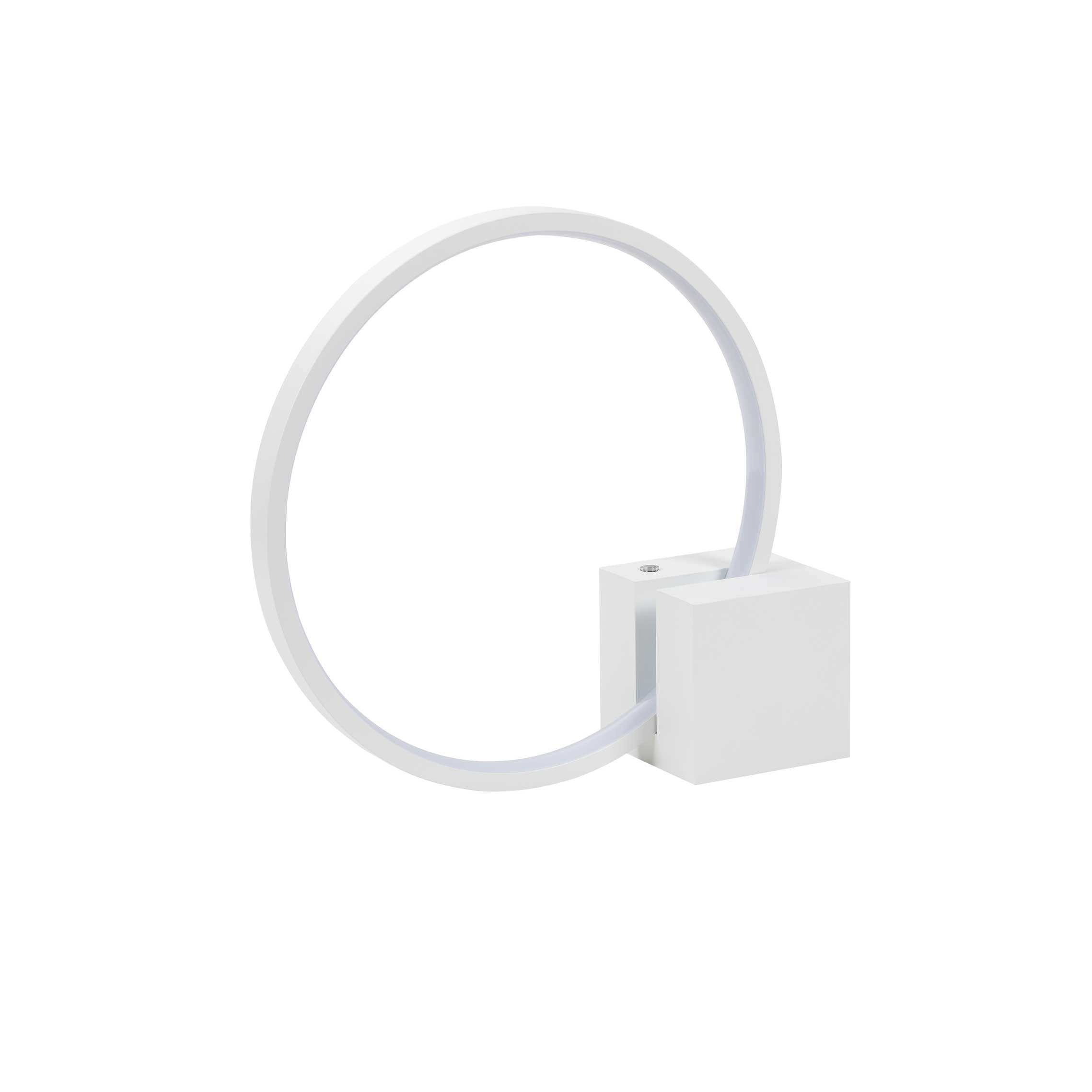 Lampe de table  Blanc texturé | NASSA