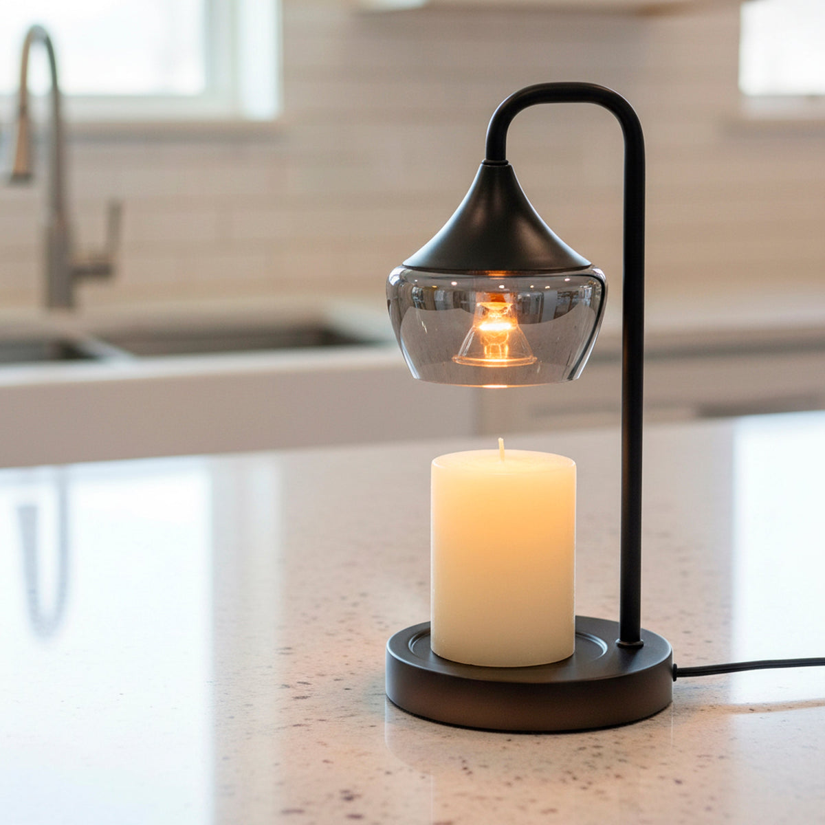 Lampe chauffe-bougie | Eliza — Adesso