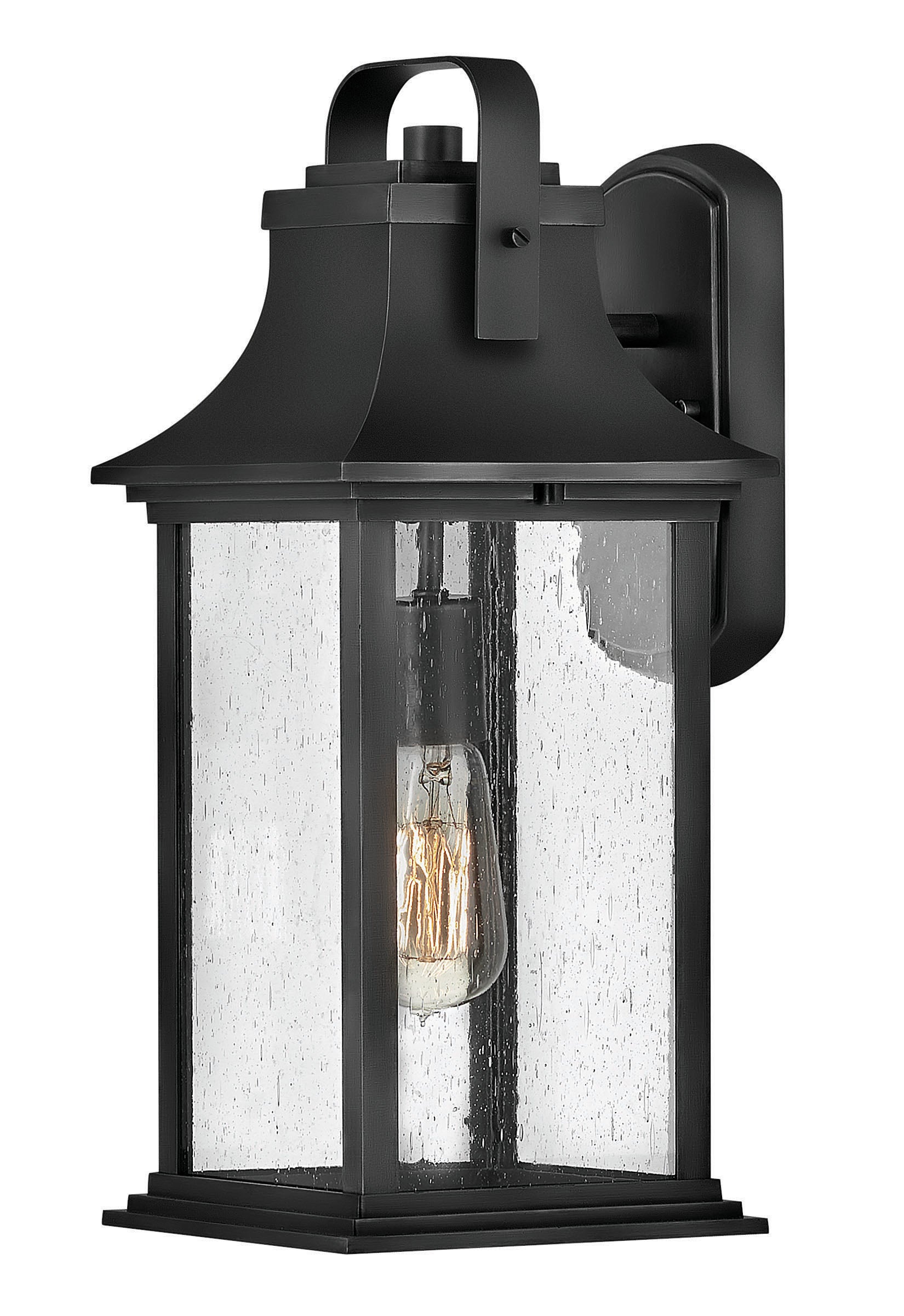 GRANT Murale exterieure Noir - 2394TK | HINKLEY
