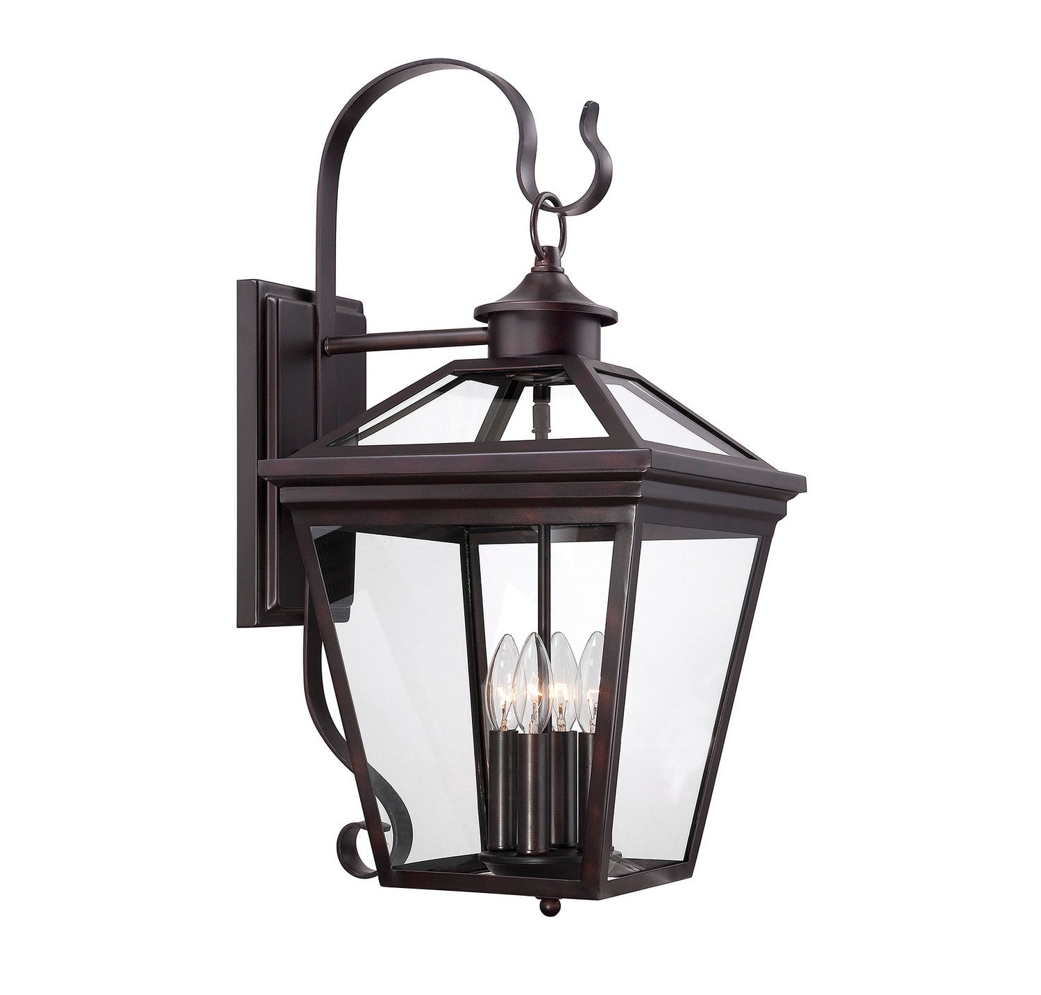 Lanterne murale extérieure 4 lumières | Ellijay