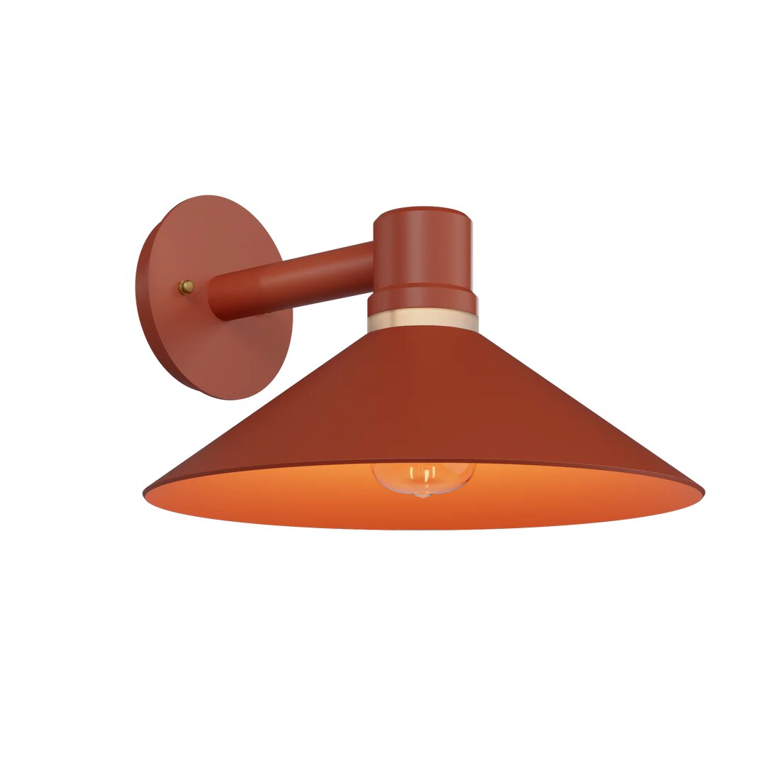 OAKLAND Murale extérieure Rouge - 26021-GL51 | Snoc