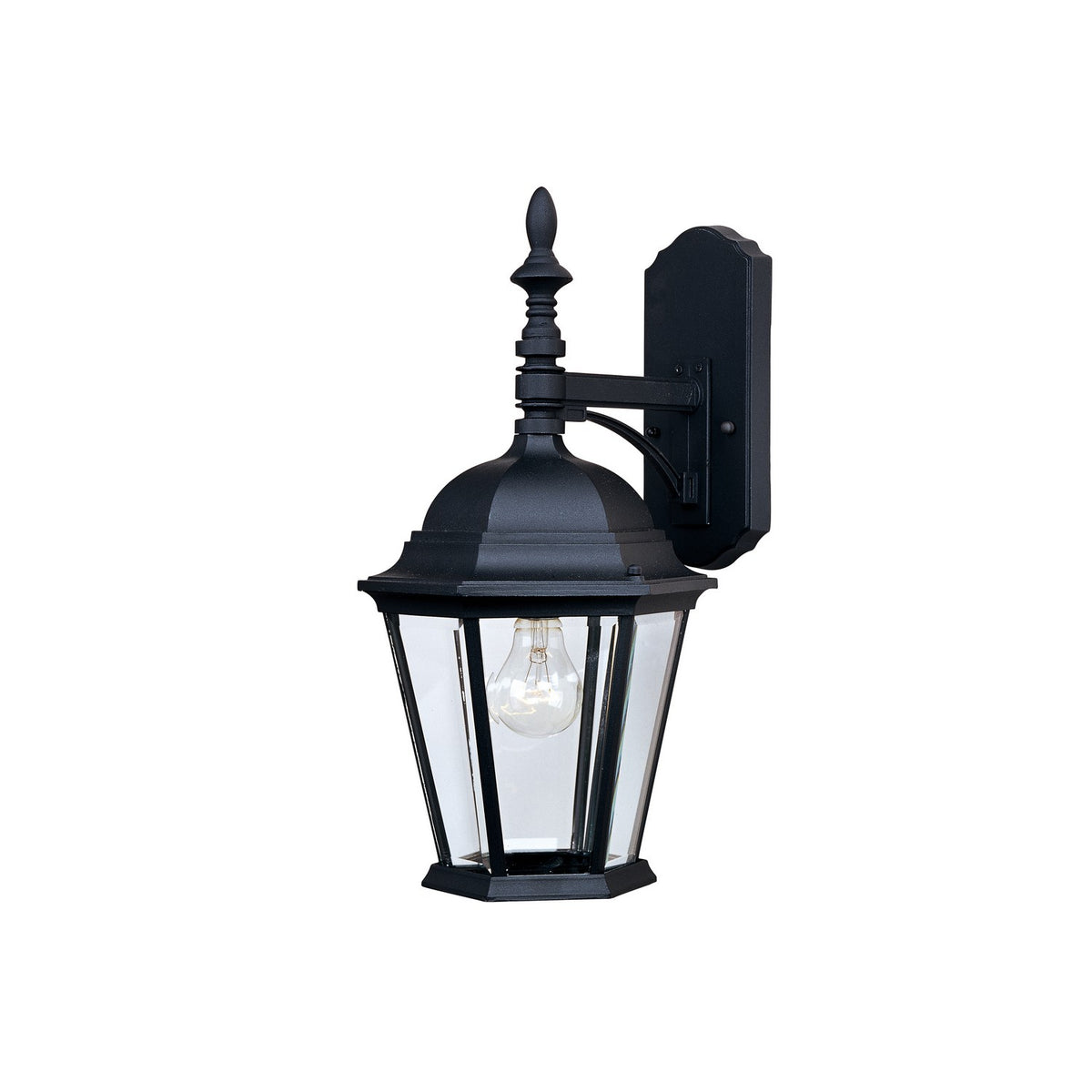 Maxim - Lanterne murale extérieure 1 lumière | Westlake - 1004BK