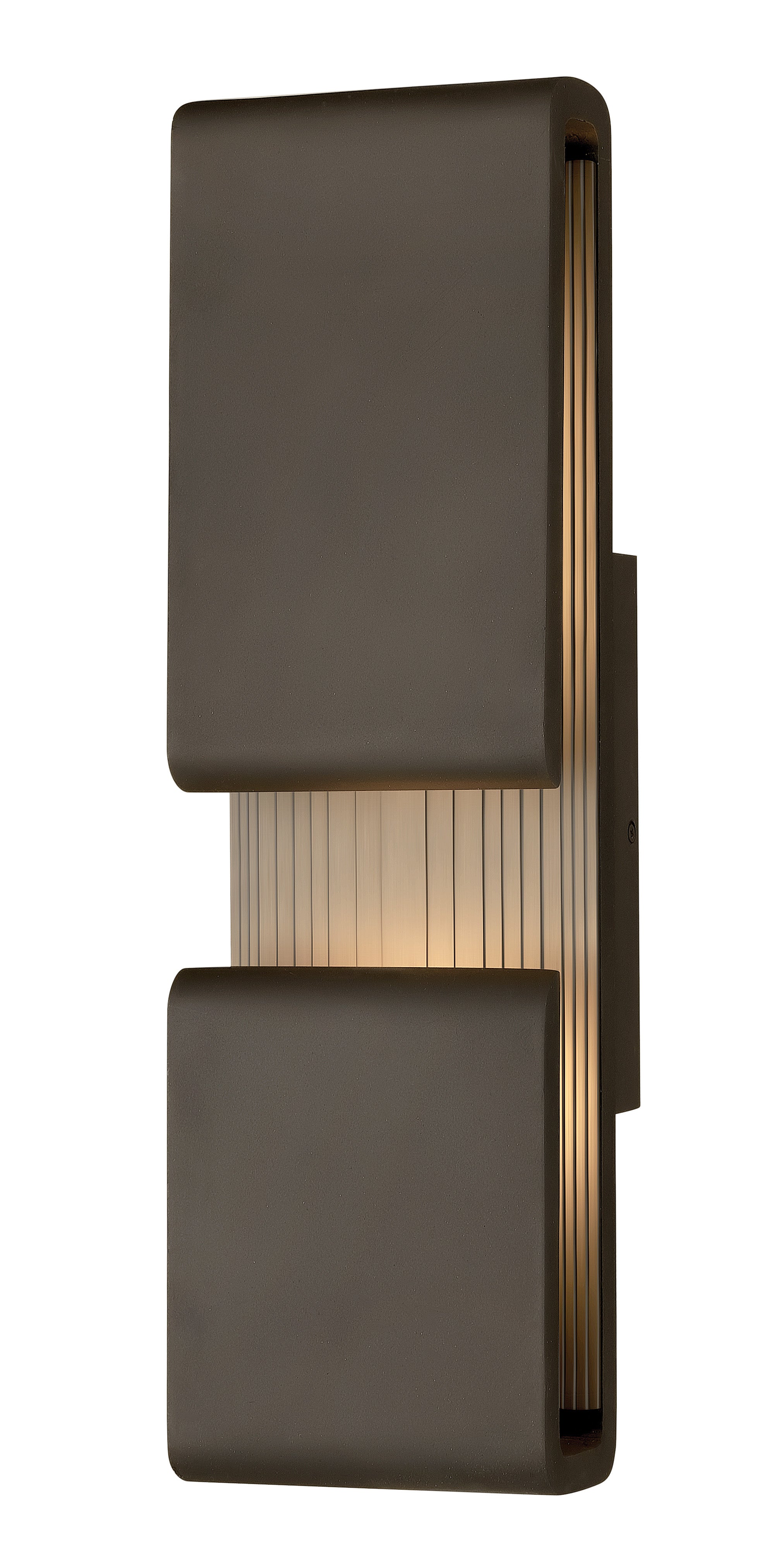 CONTOUR Murale exterieure Bronze DEL INTÉGRÉ - 2815OZ | HINKLEY