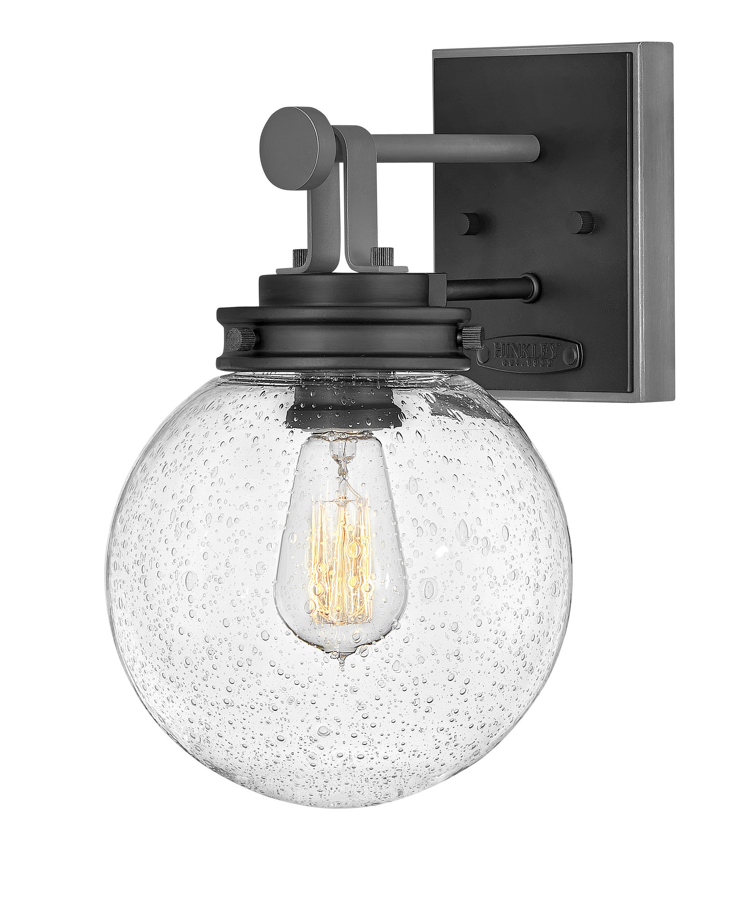 JAMESON Murale exterieure Noir - 2870BK | HINKLEY