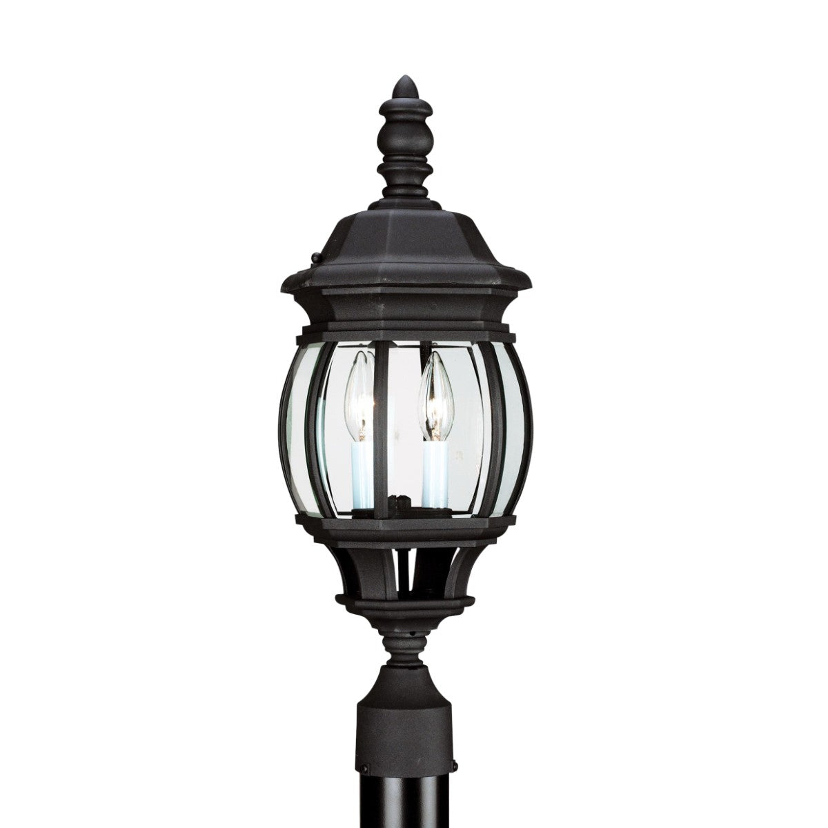 Lanterne sur poteau extérieure 2 lumières | Wynfield