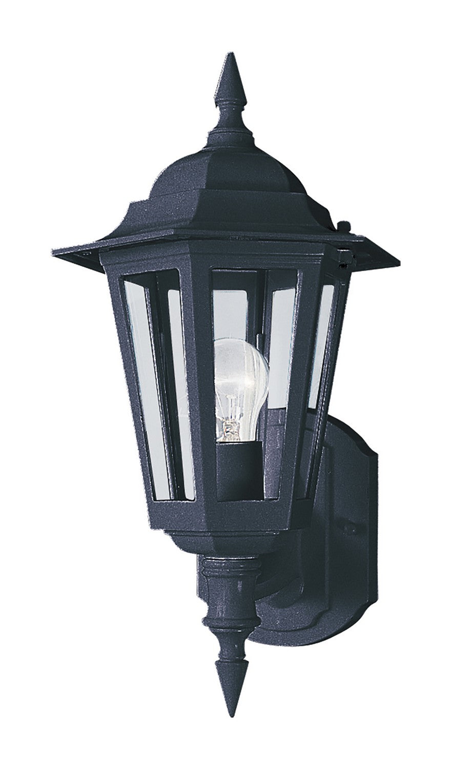 Maxim - Lanterne murale extérieure 1 lumière | Builder Cast - 3000CLBK