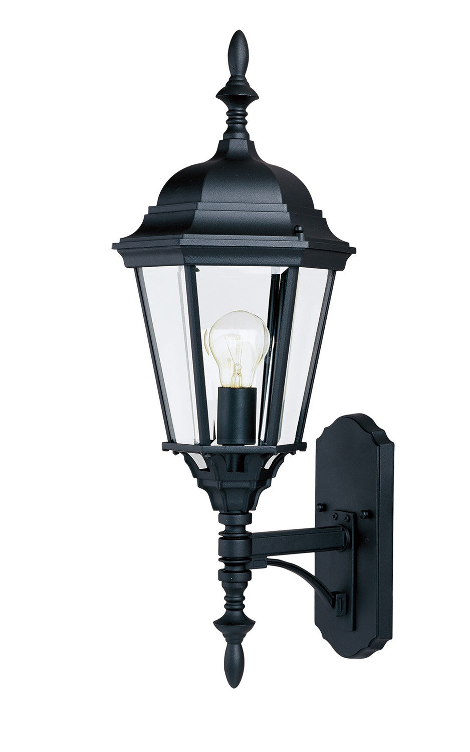 Maxim - Lanterne murale extérieure 1 lumière | Westlake - 1003BK