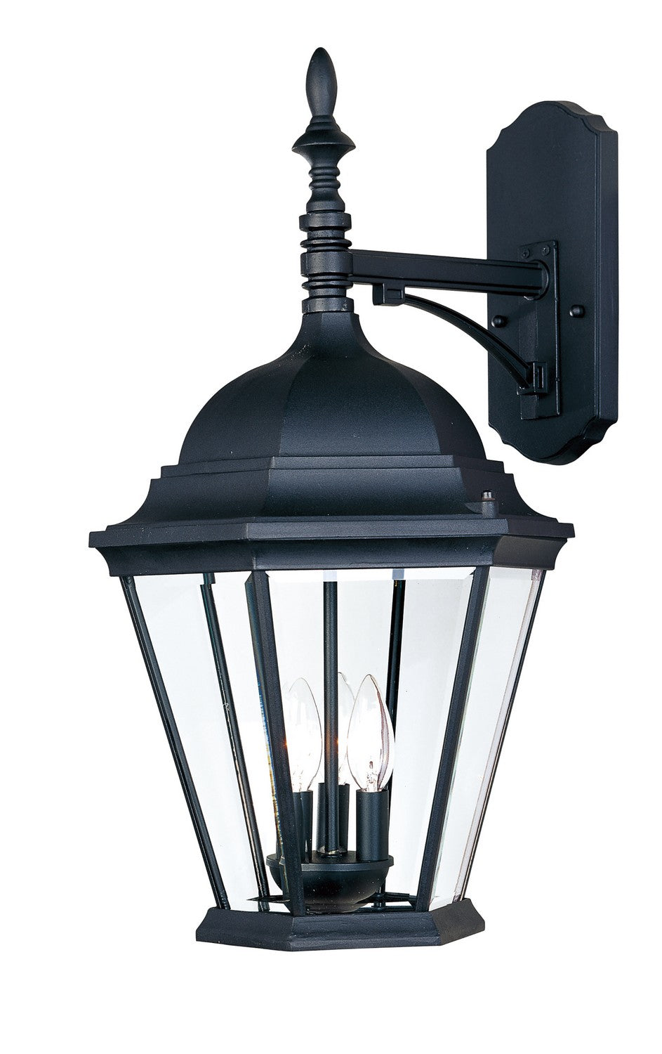 Maxim - Lanterne murale extérieure 3 lumières | Westlake - 1008BK