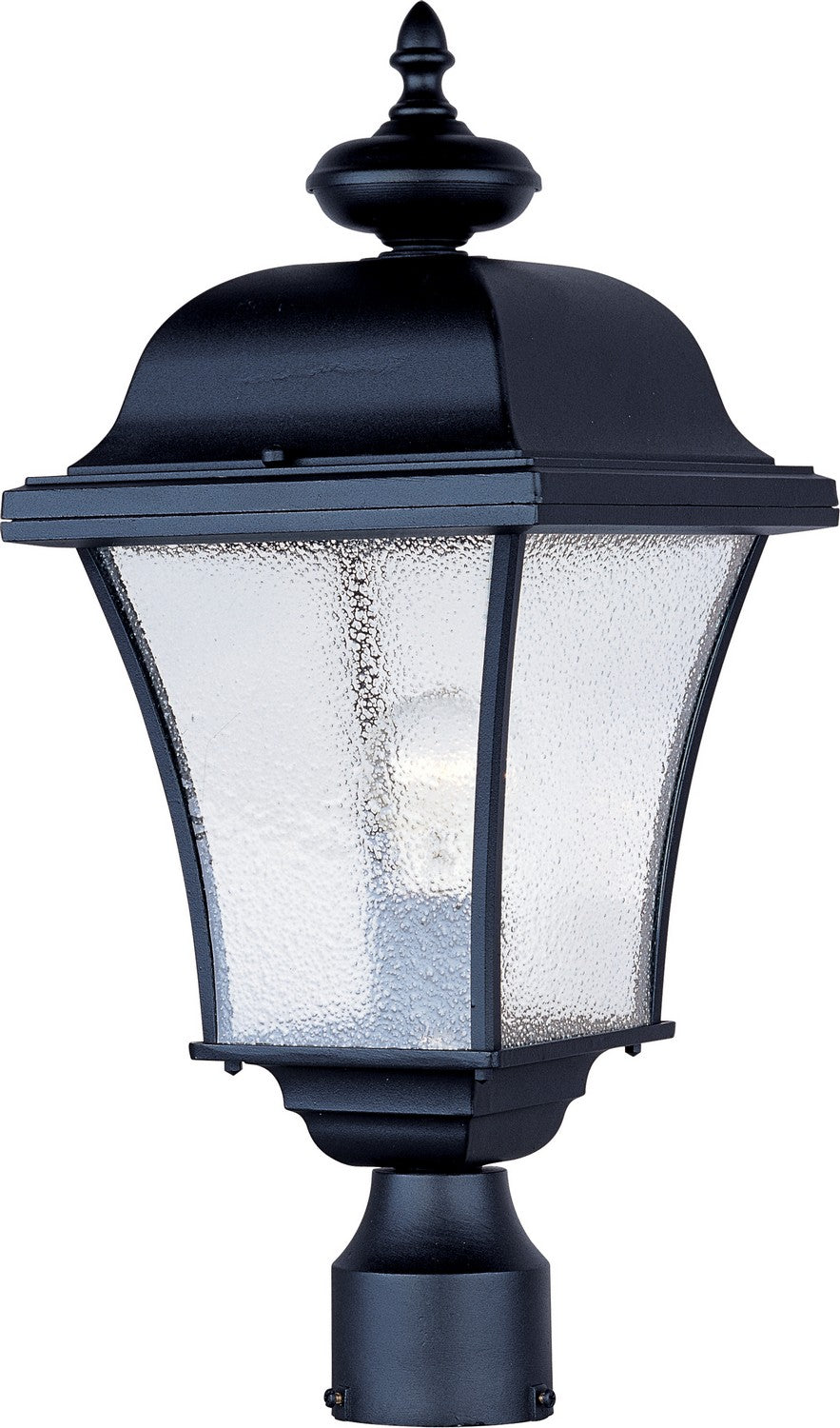 Maxim - Lanterne sur poteau extérieure 1 lumière | Senator - 1065BK