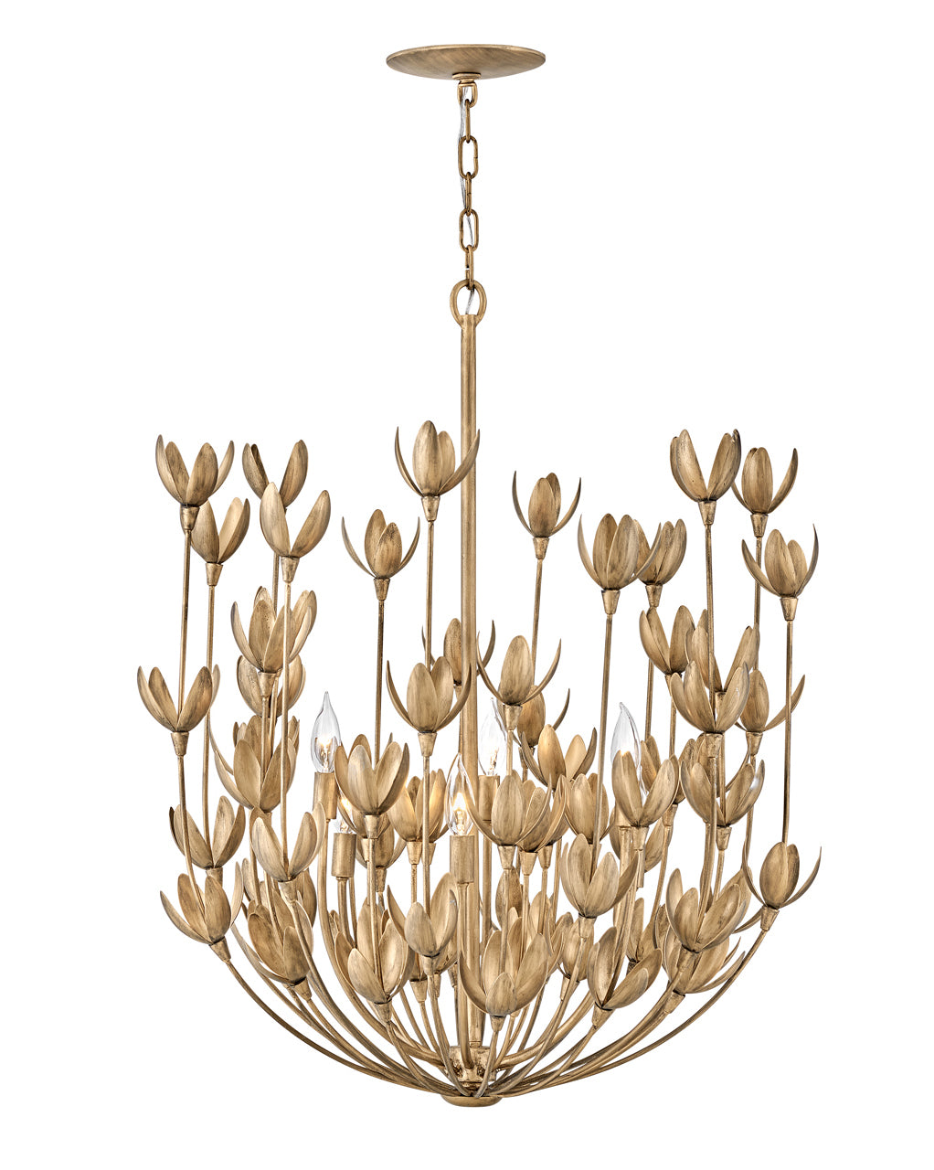 Moyen lustre à plusieurs niveaux