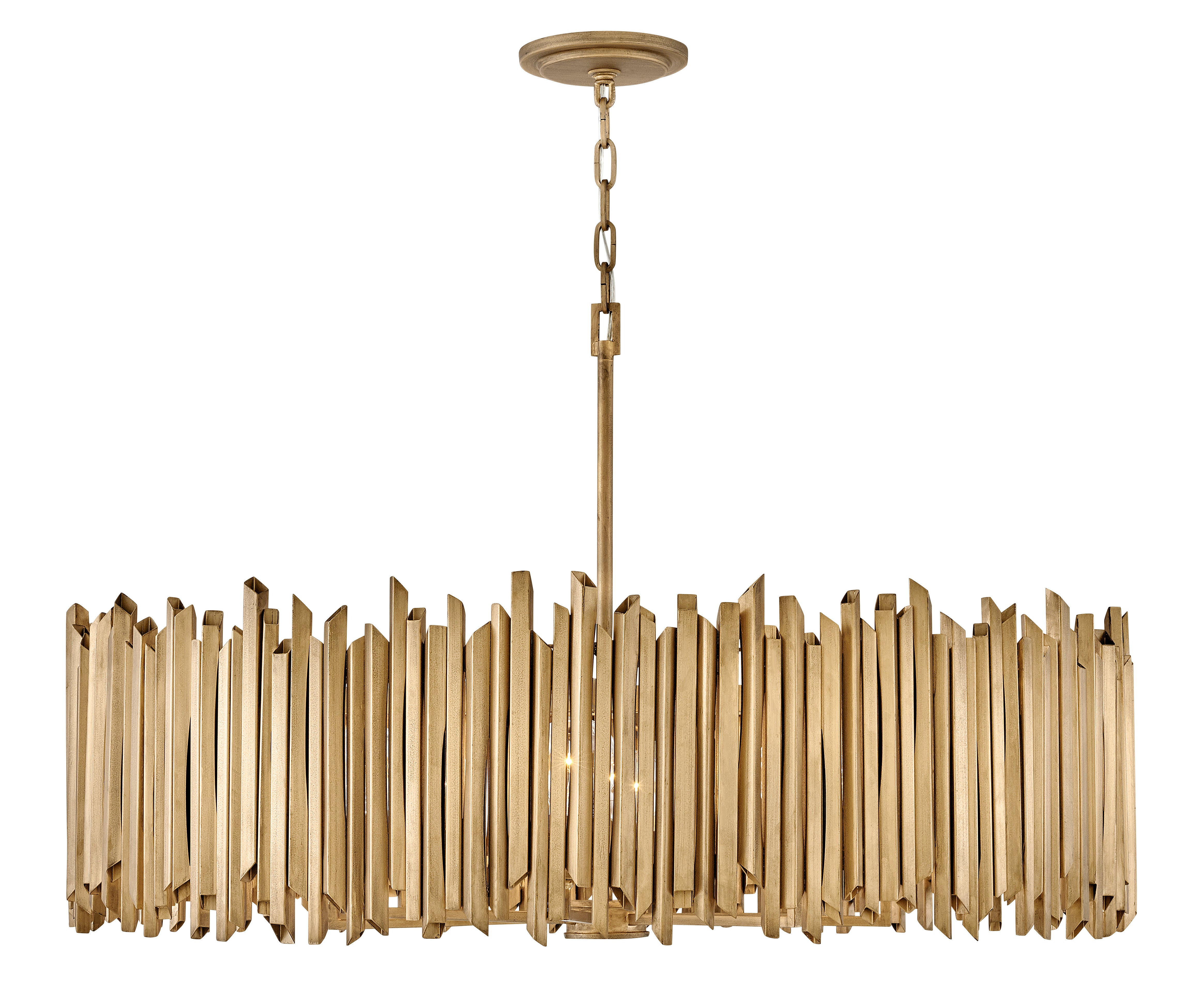 Grand lustre tambourr