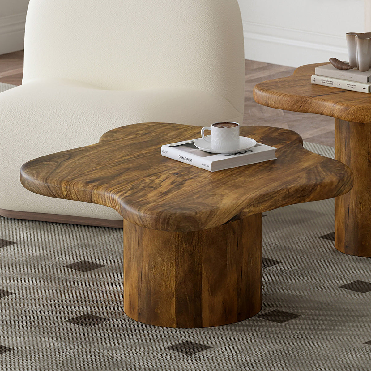 Petite table basse Mayal – fini Noyer | World Wide