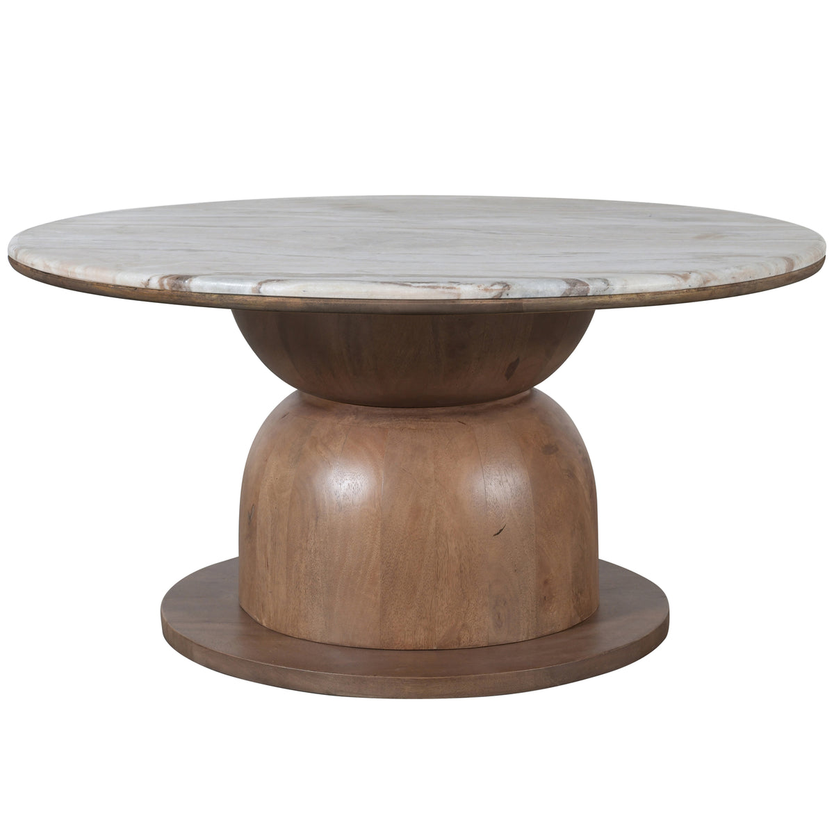 Table basse ronde en marbre Martina | World Wide