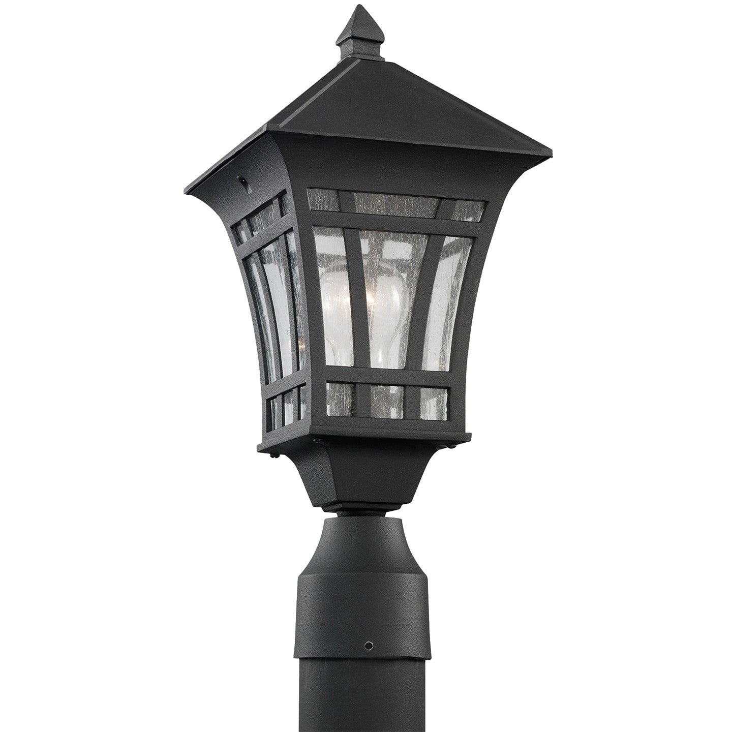 Lanterne sur poteau extérieure 1 lumière | Herrington