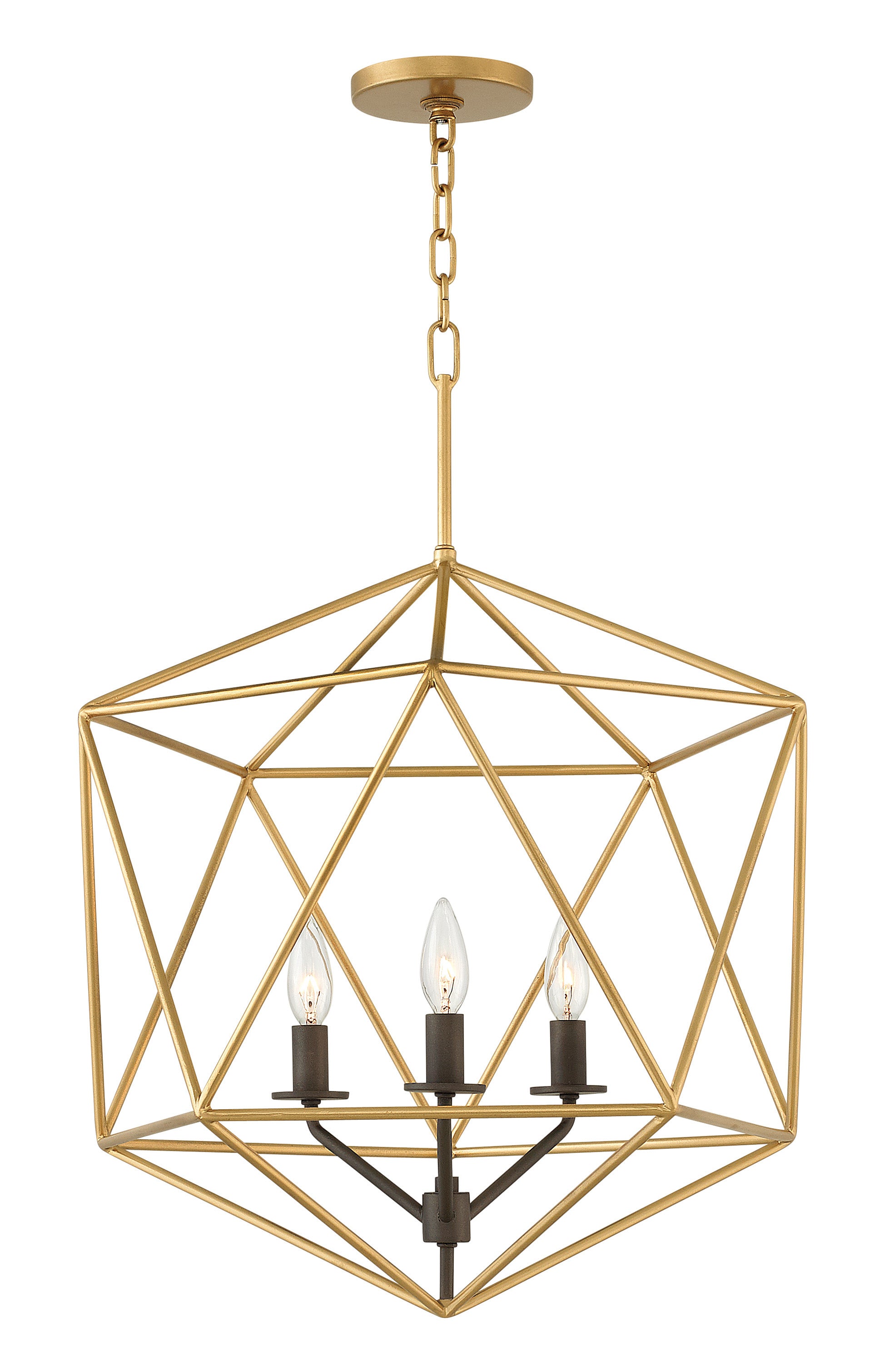 ASTRID Chandelier Or - 3023DG | HINKLEY