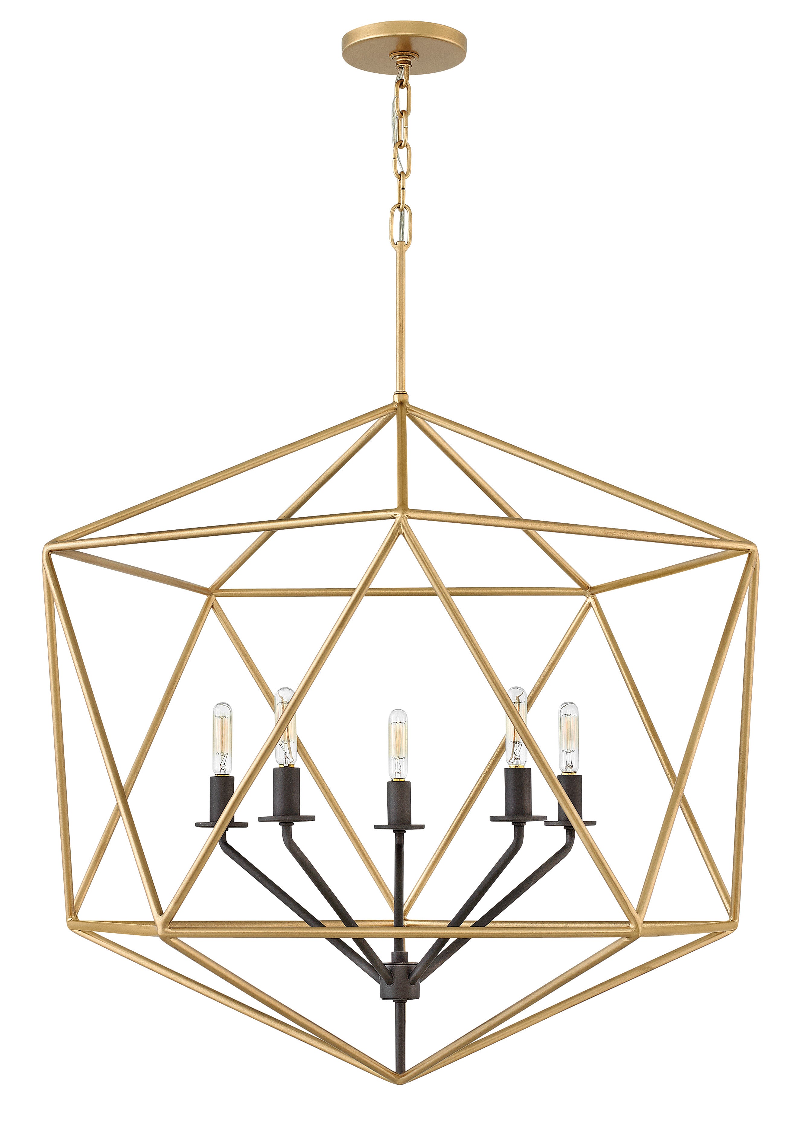 ASTRID Chandelier Or - 3025DG | HINKLEY