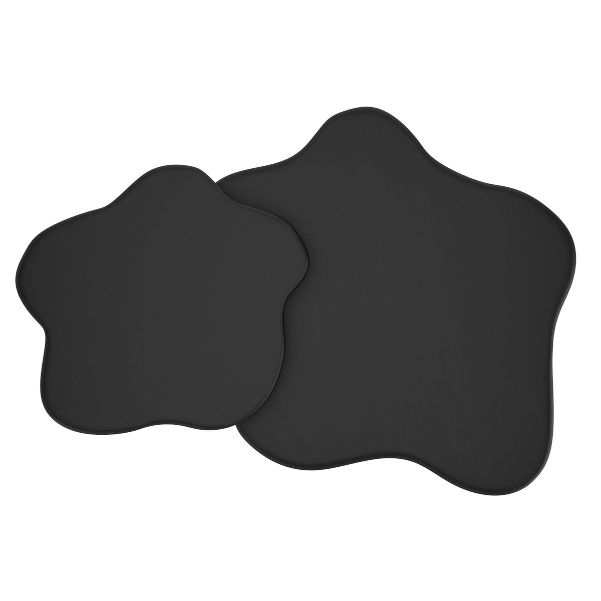 Ensemble de 2 tables basses Mayal – fini Noir | World Wide