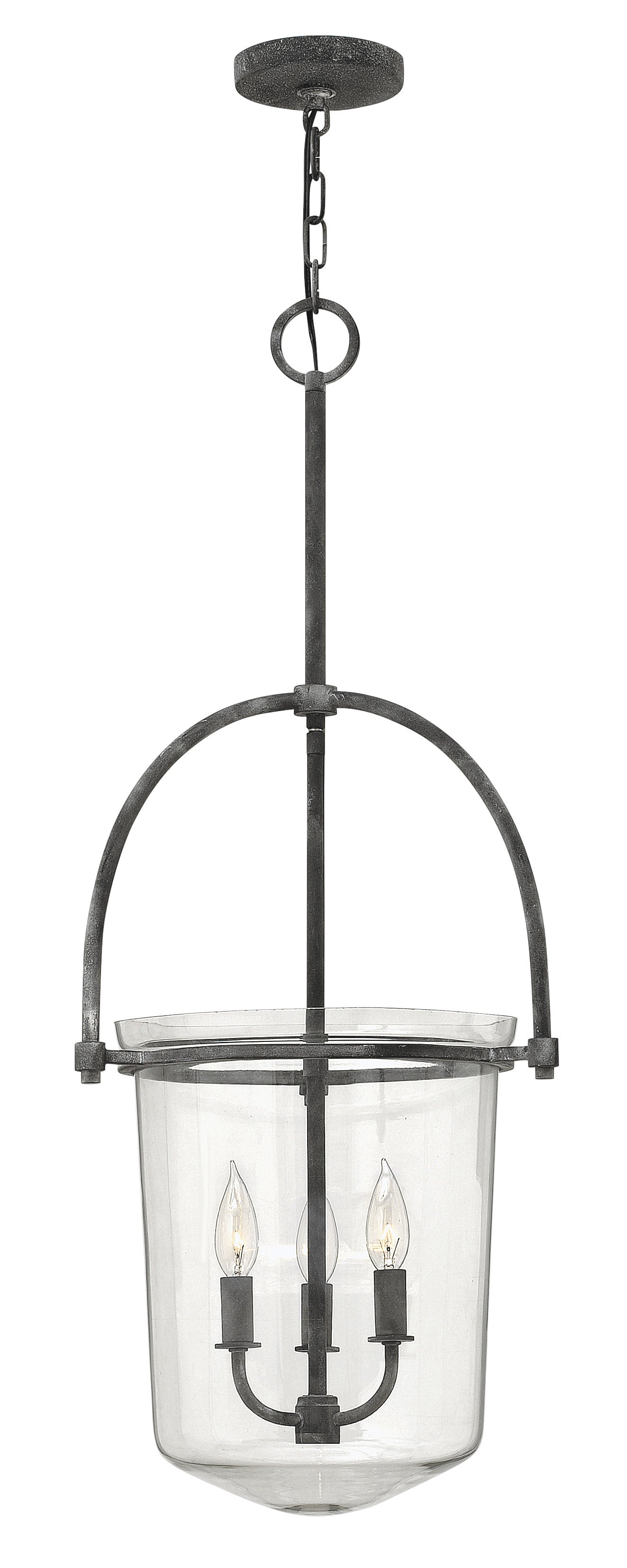 CLANCY Suspension simple Noir - 3033DZ | HINKLEY