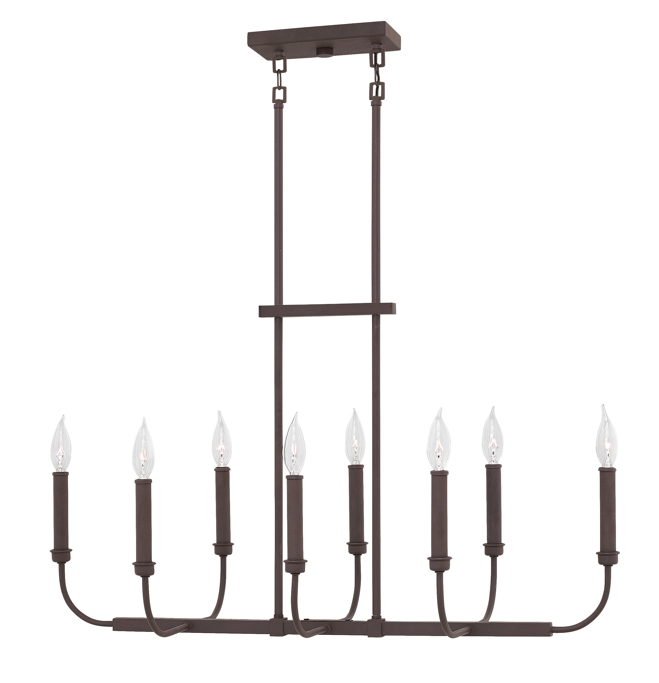 ALISTER Chandelier Bronze - 3074KZ | HINKLEY