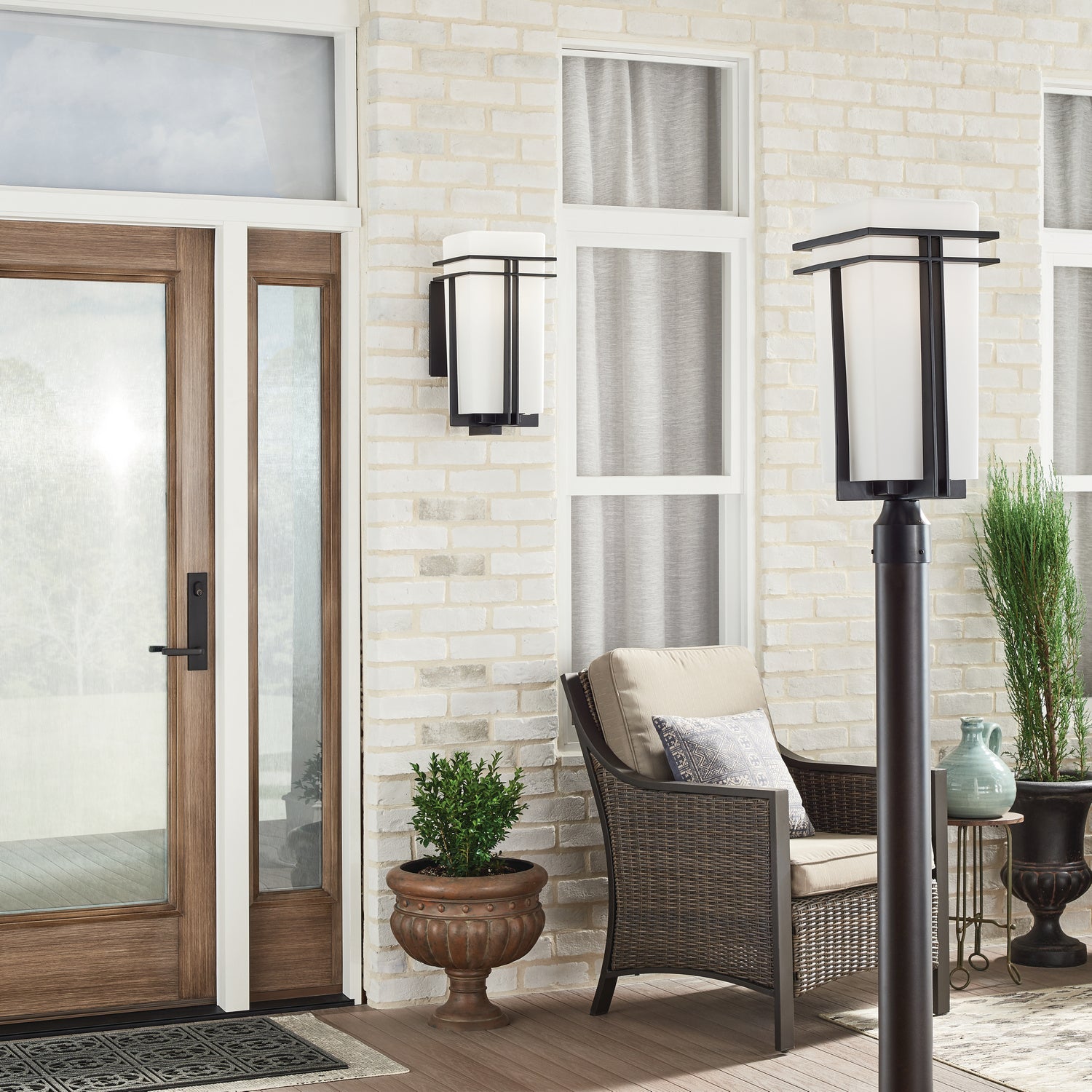 Lampadaire extérieur 1 lumière | Tremillo