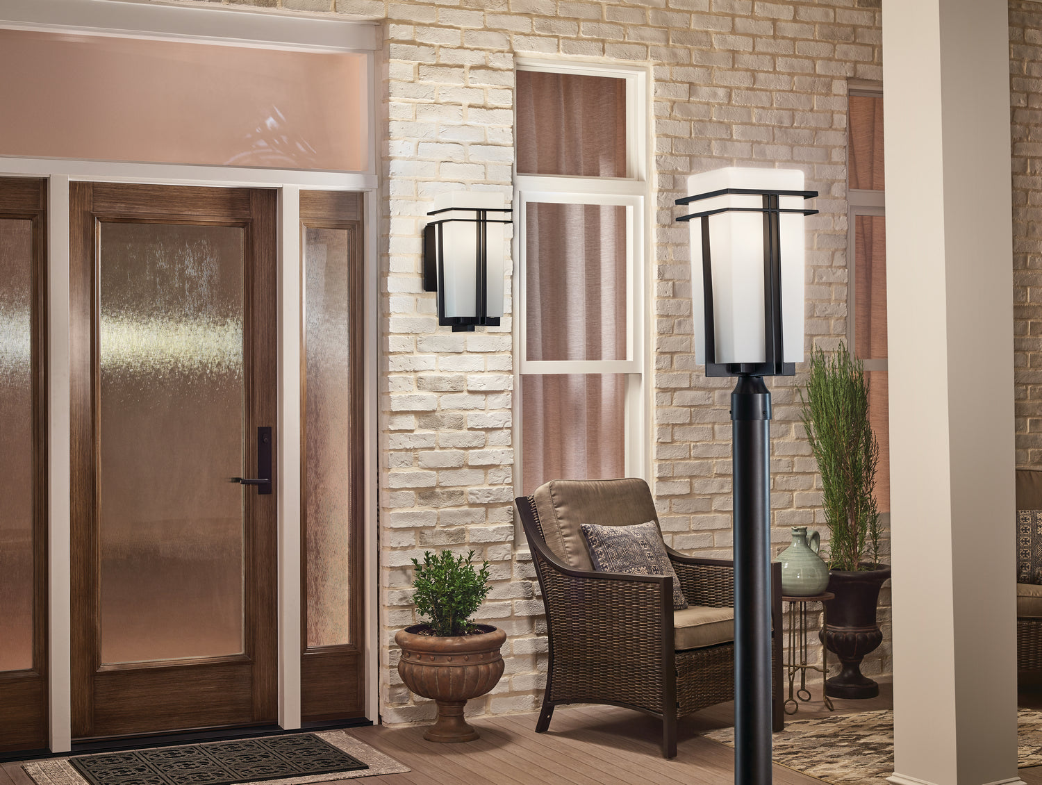 Lampadaire extérieur 1 lumière | Tremillo
