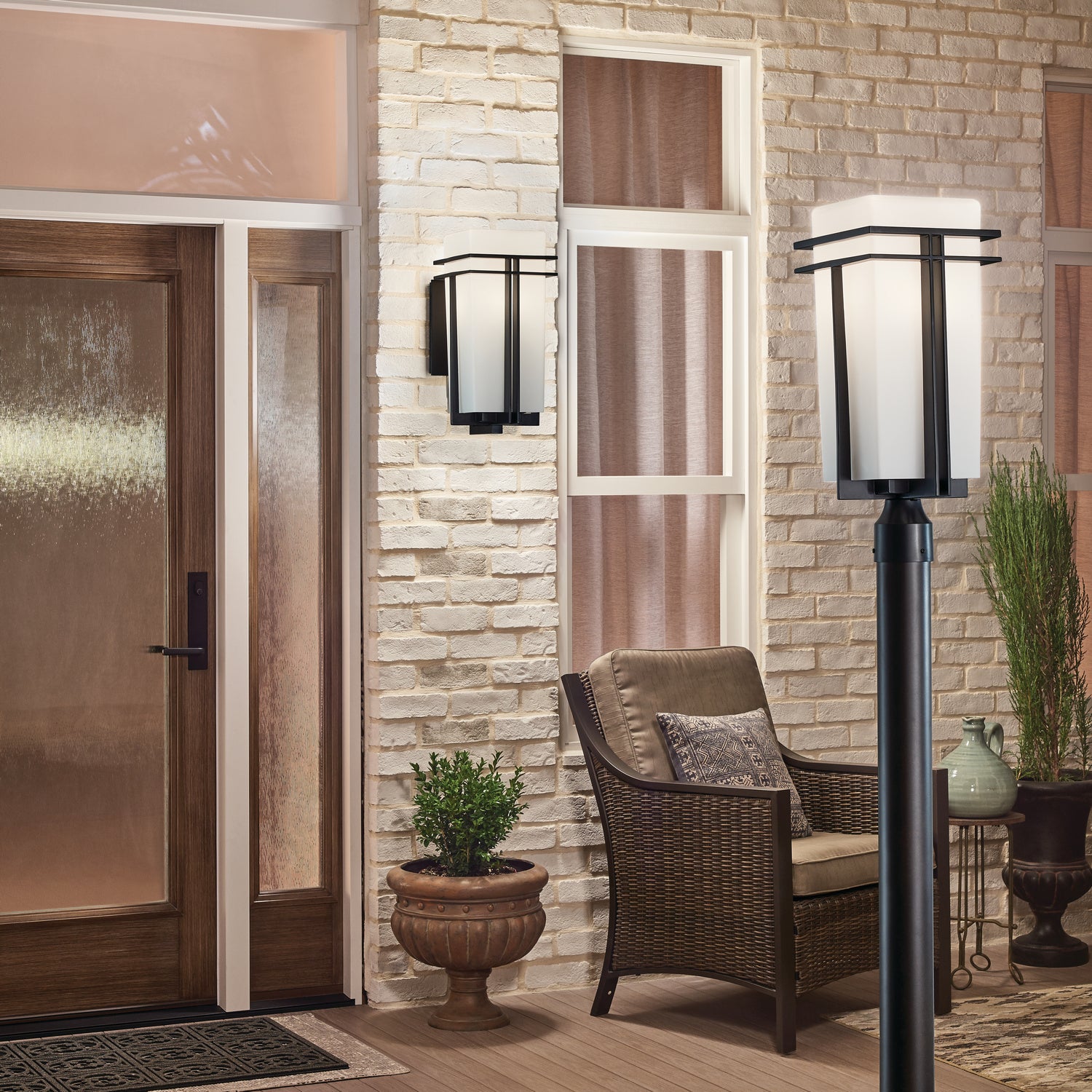 Lampadaire extérieur 1 lumière | Tremillo