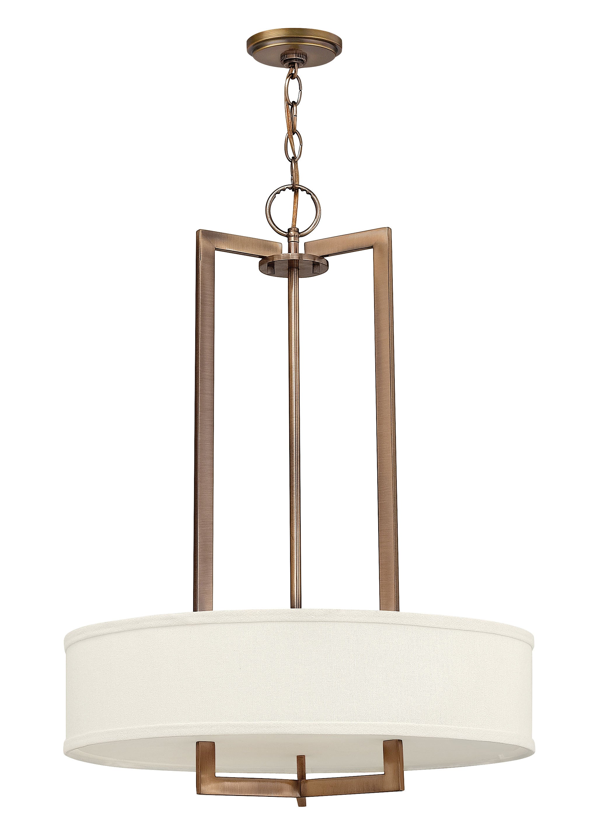 HAMPTON Suspension Bronze - 3203BR | HINKLEY