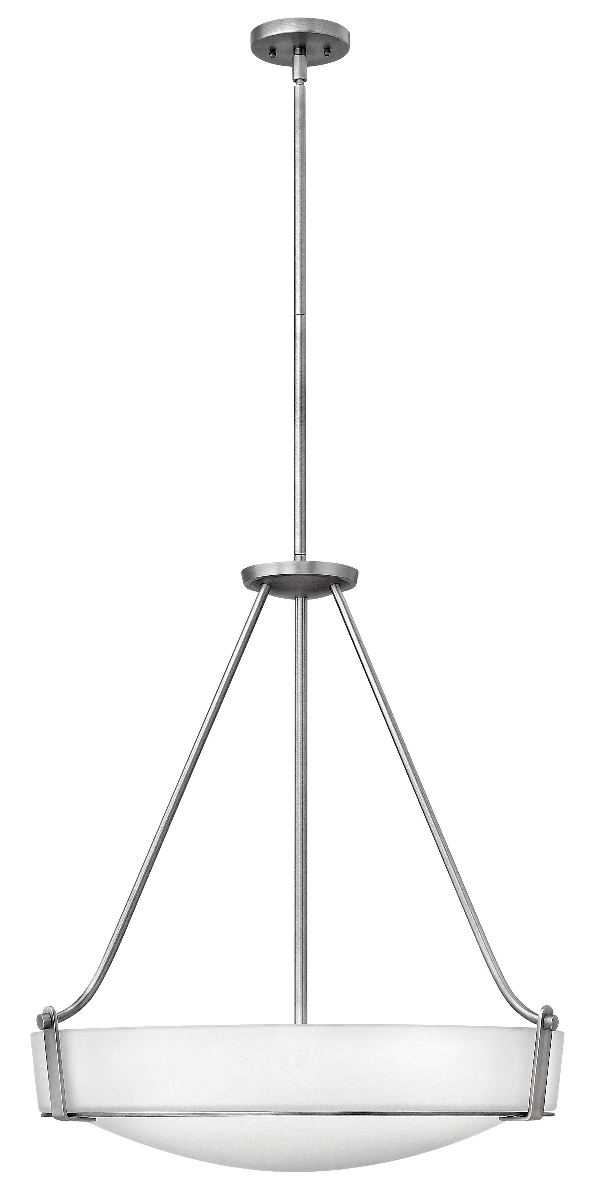 HATHAWAY Suspension Nickel DEL INTÉGRÉ - 3224AN-LED | HINKLEY