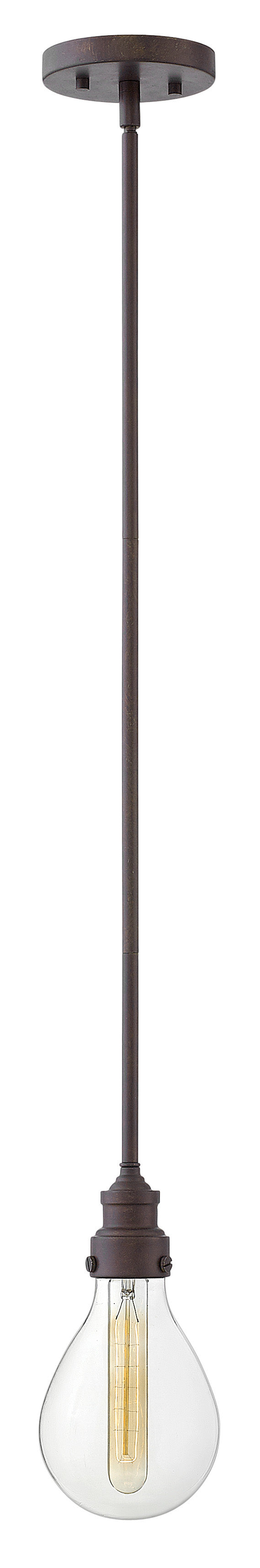 DENTON Suspension simple Noir - 3267IN | HINKLEY