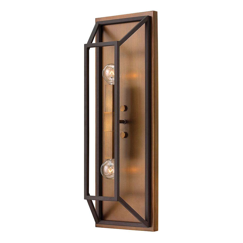 Grande applique à deux lumières