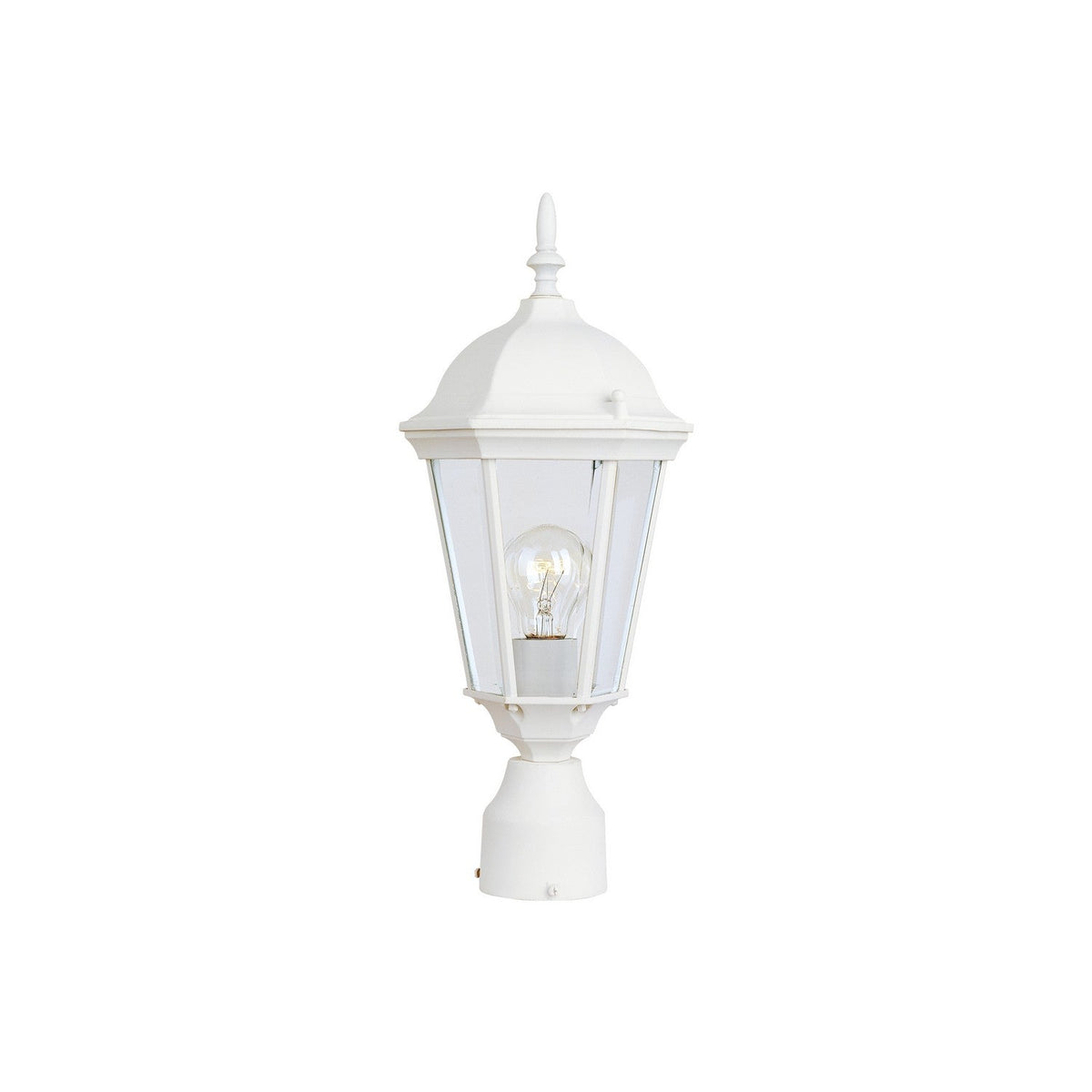 Maxim - Lanterne sur poteau extérieure 1 lumière | Westlake - 1001WT