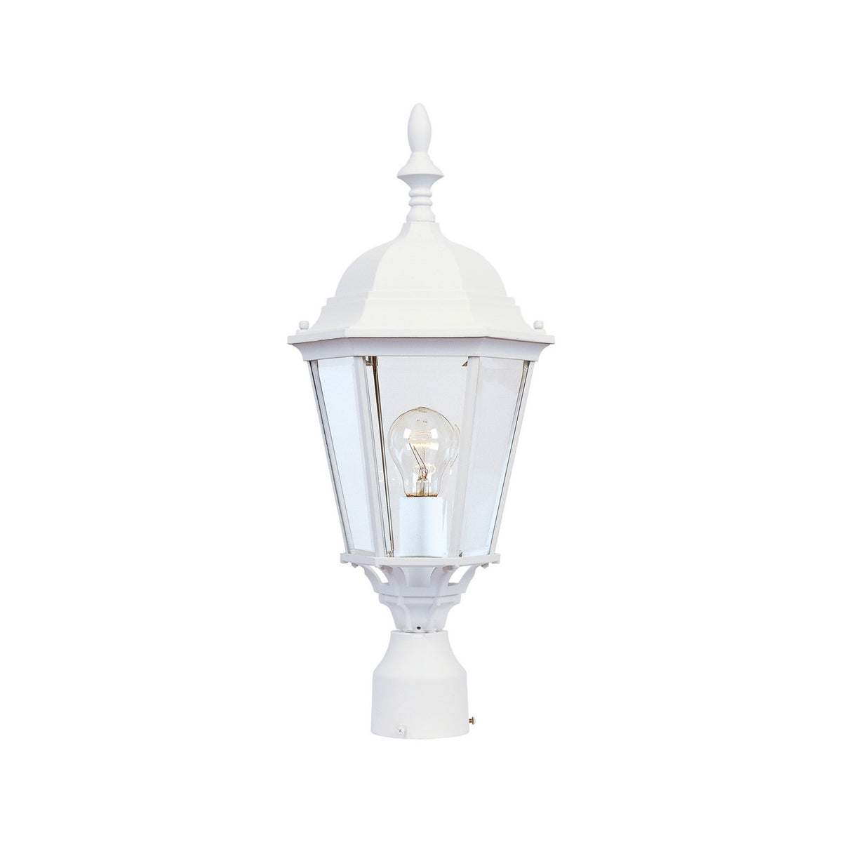 Maxim - Lanterne sur poteau extérieure 1 lumière | Westlake - 1005WT