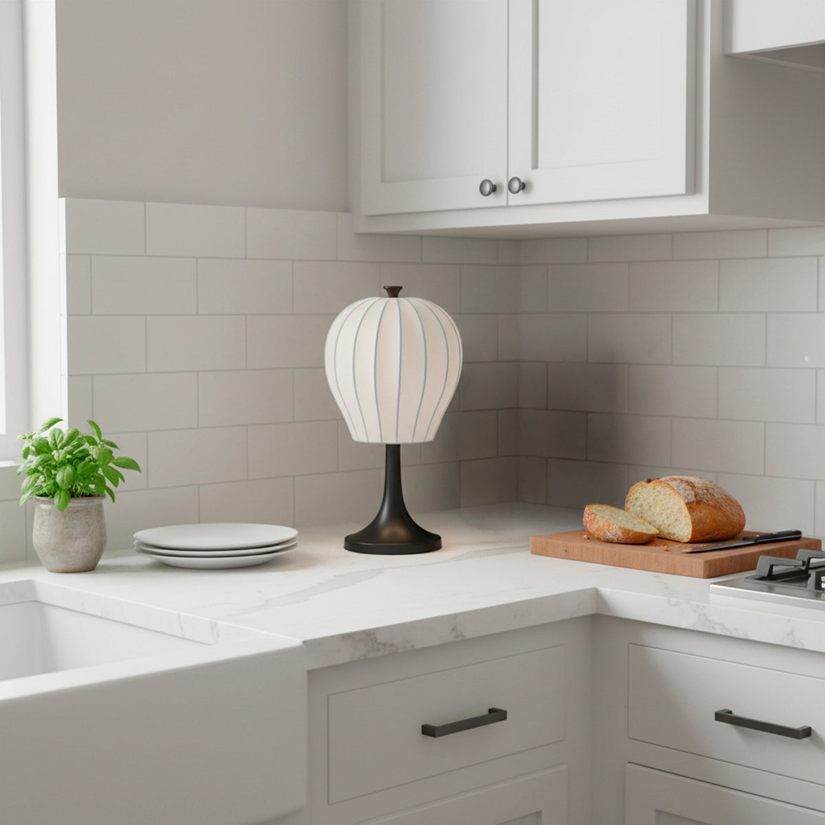 Lampe de table DEL sans fil | Fitz — Adesso