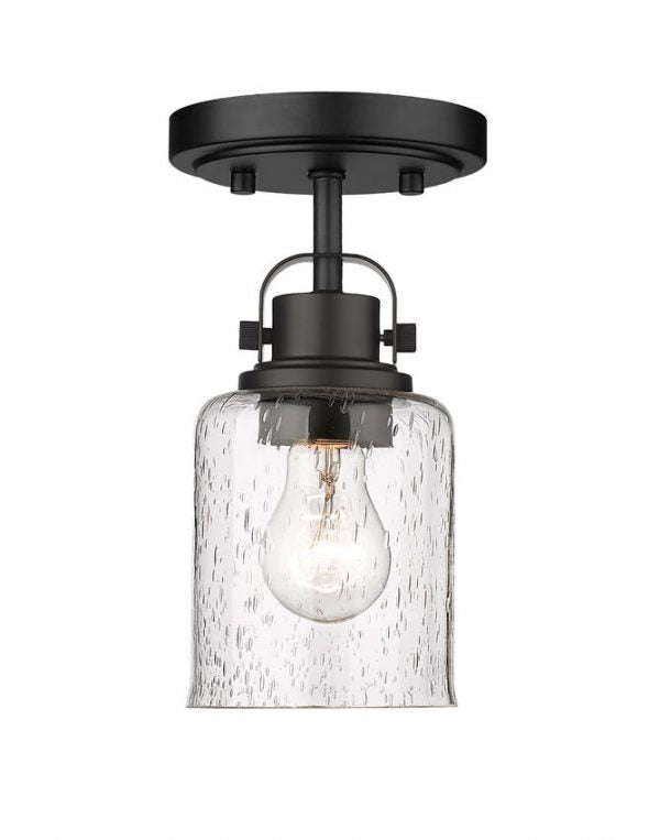 KINSLEY Flush mount Black - 340F1-MB | Z-LITE