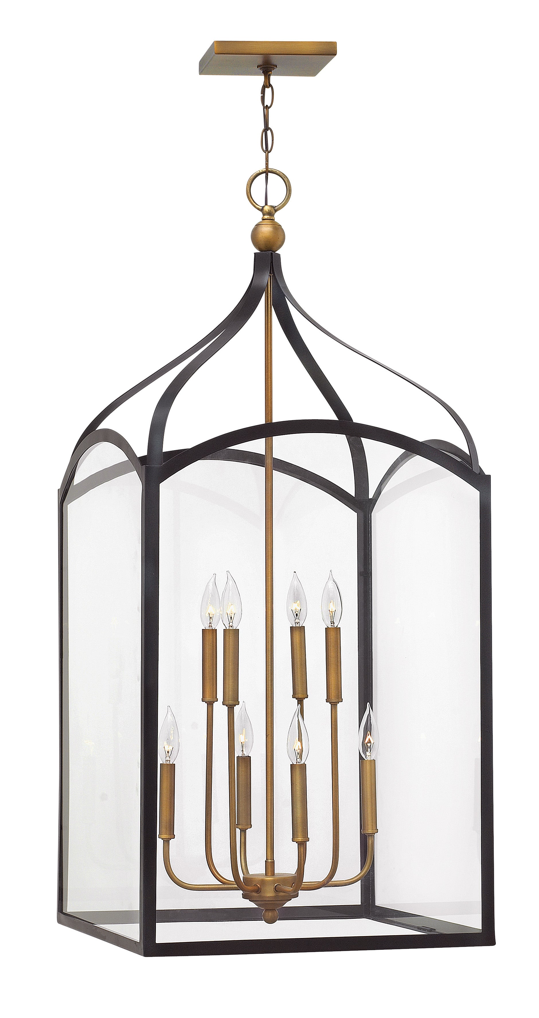 CLARENDON Chandelier Bronze - 3418BZ | HINKLEY