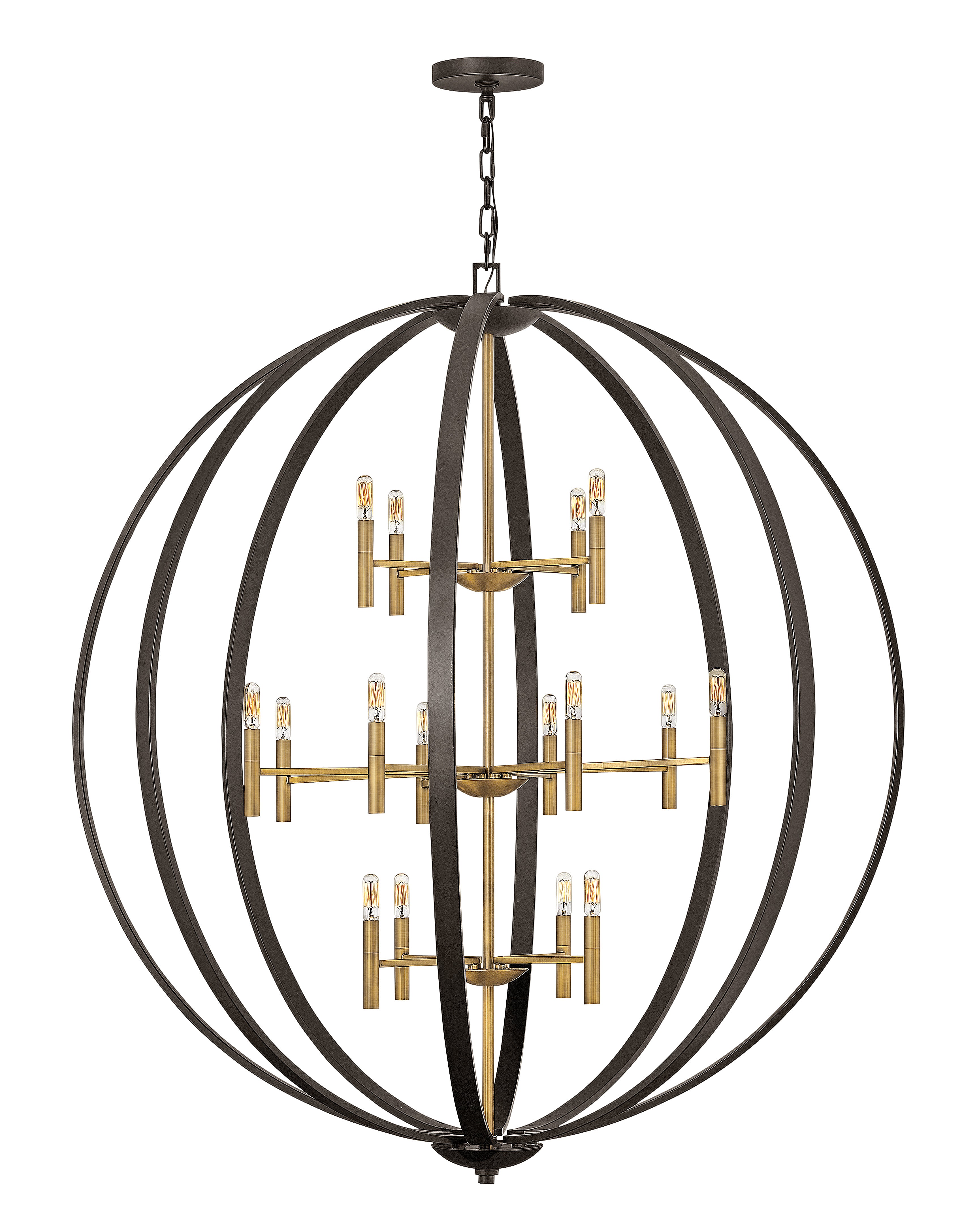 Très grand lustre orbr