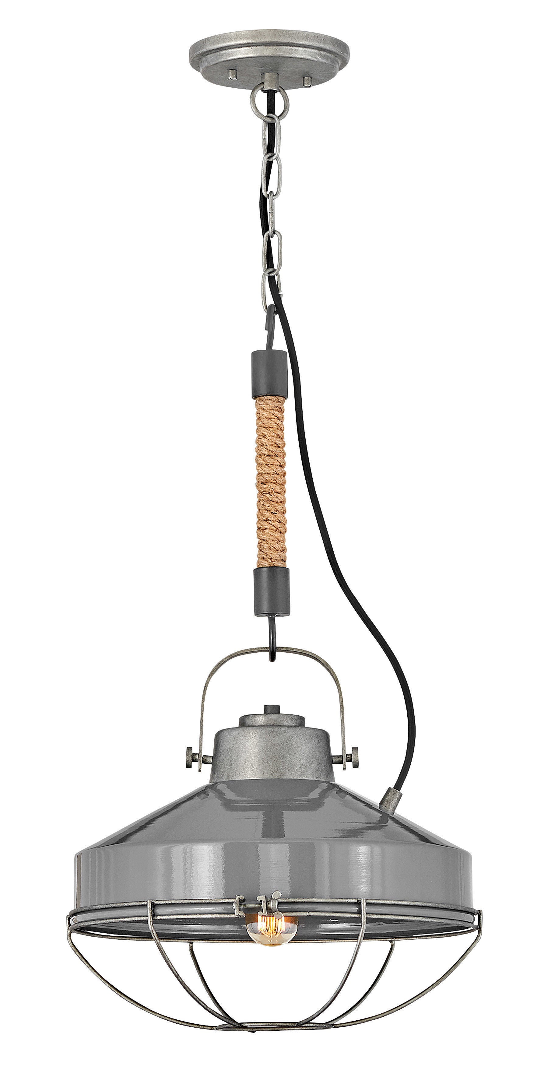 BROOKLYN Suspension simple Nickel - 34907RP | HINKLEY