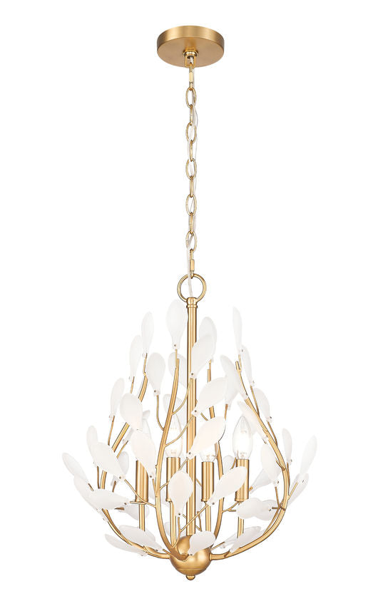 Luminaire suspendu Or moderne | CLAUDINE