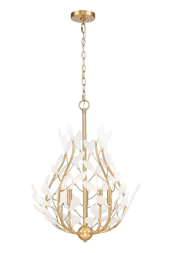 Luminaire suspendu Or moderne | CLAUDINE